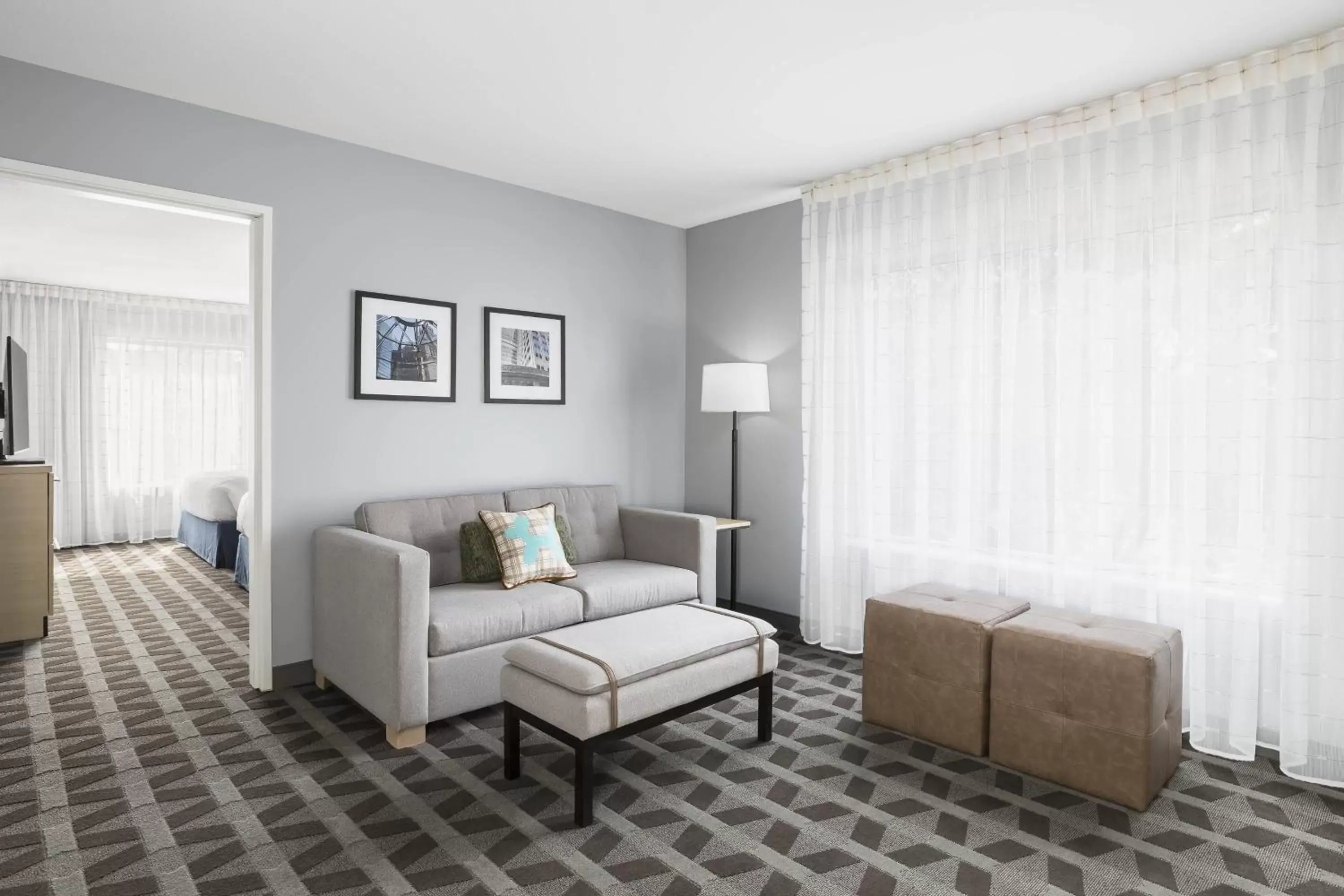 Bedroom, Seating Area in TownePlace Suites By Marriott Rochester Mayo Clinic Area