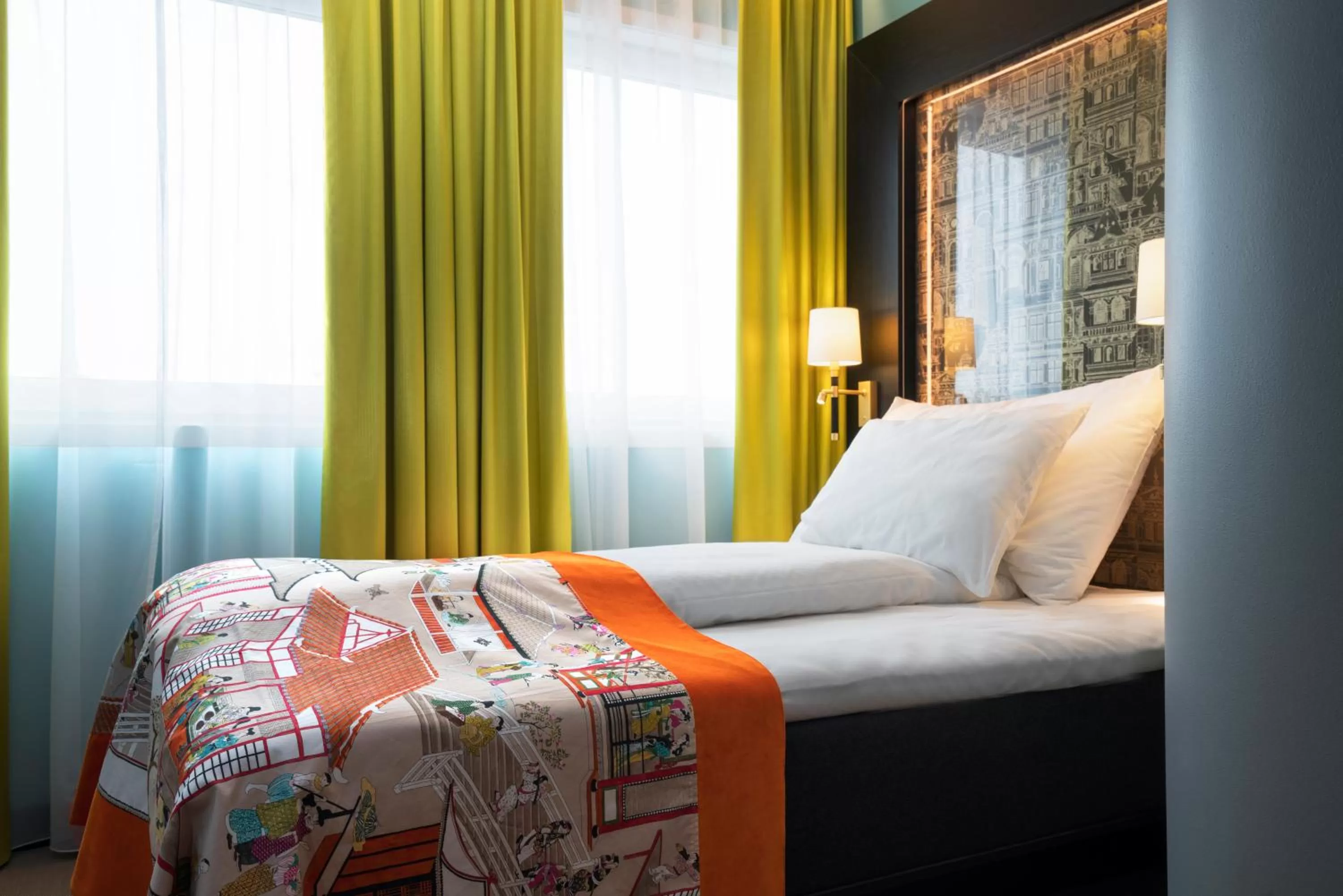 Bedroom, Bed in Thon Hotel Stavanger