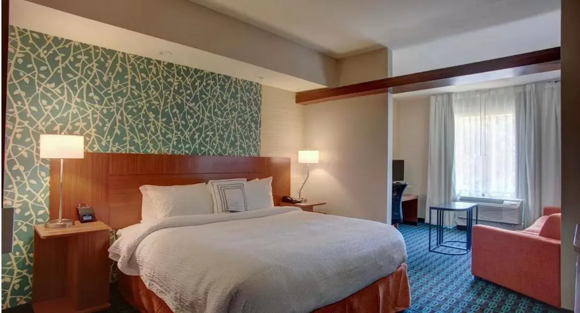 Bedroom, Bed in Fairfield Inn and Suites by Marriott Natchitoches