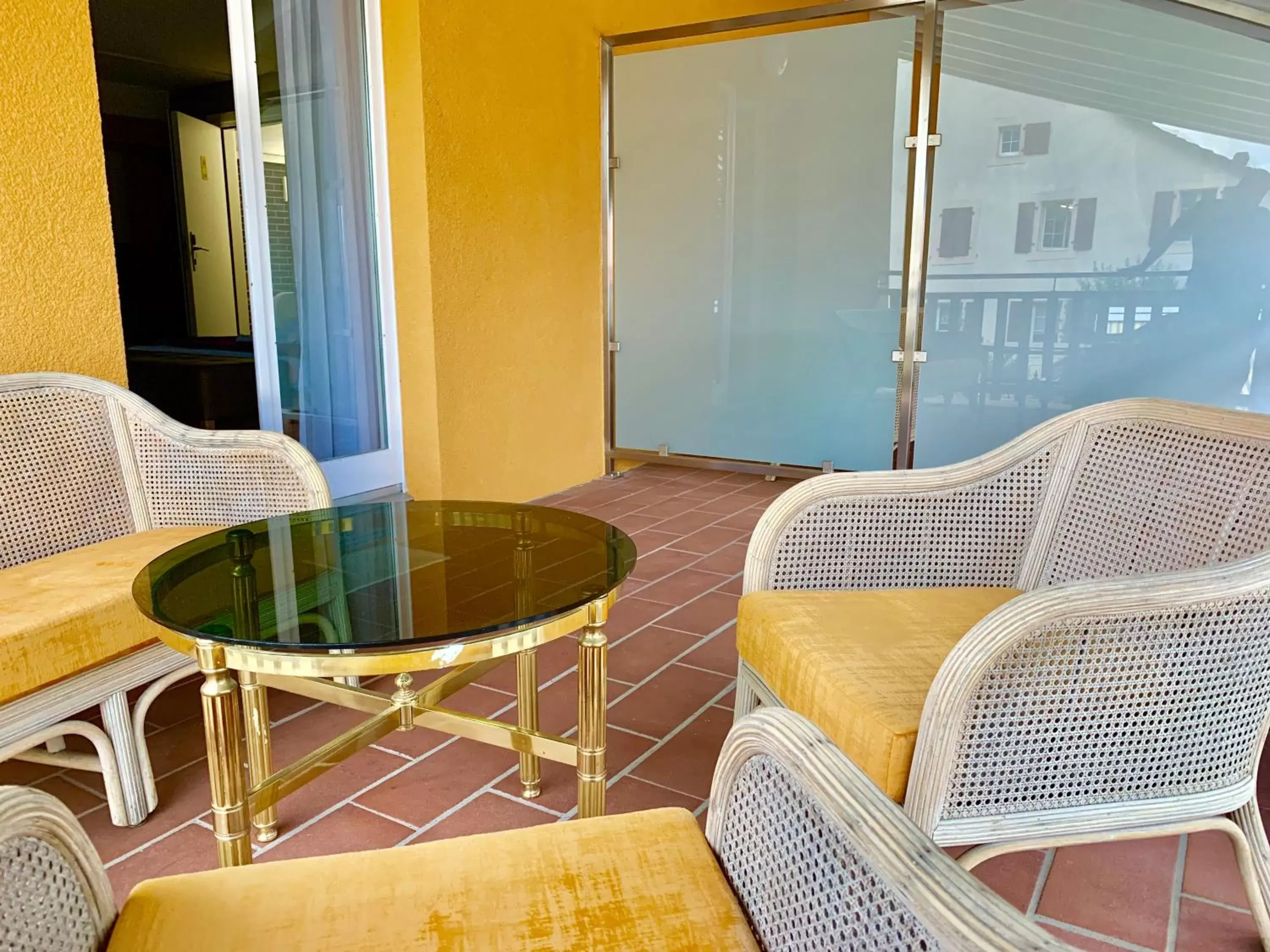 Balcony/Terrace, Seating Area in Hotel Adore