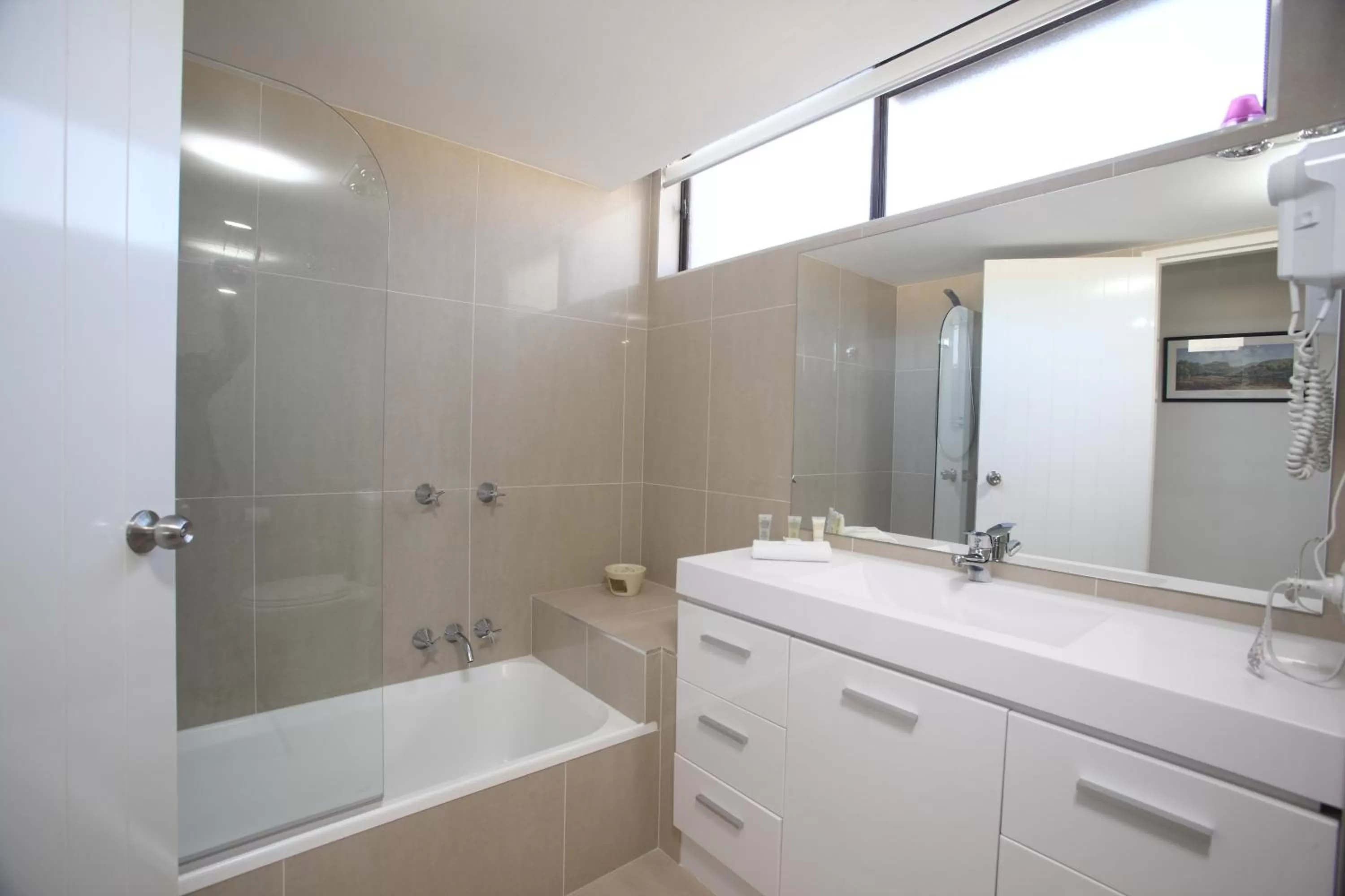 Shower in Gemini Resort