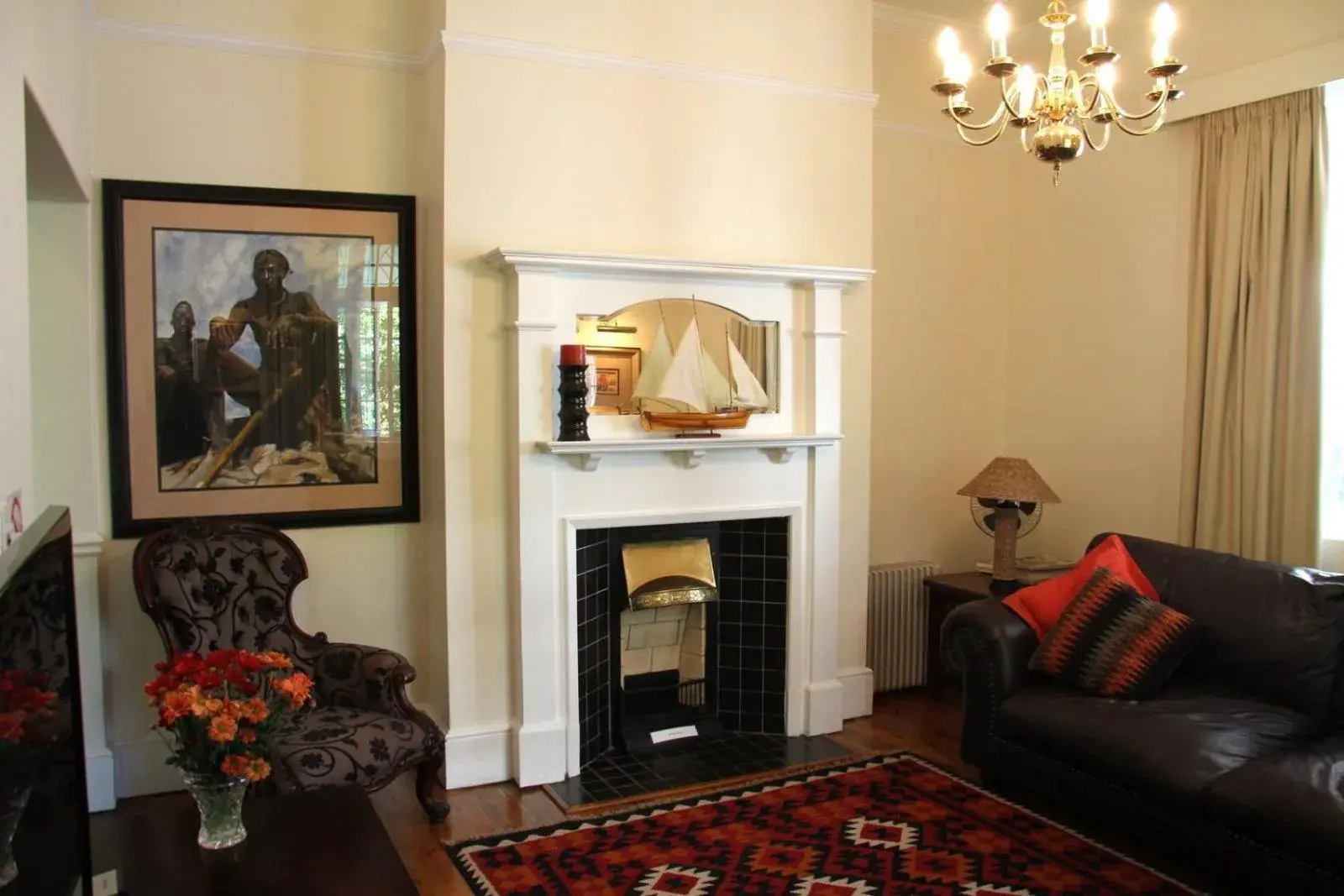 Decorative detail, Seating Area in 5 Camp Street Guesthouse & Self-catering