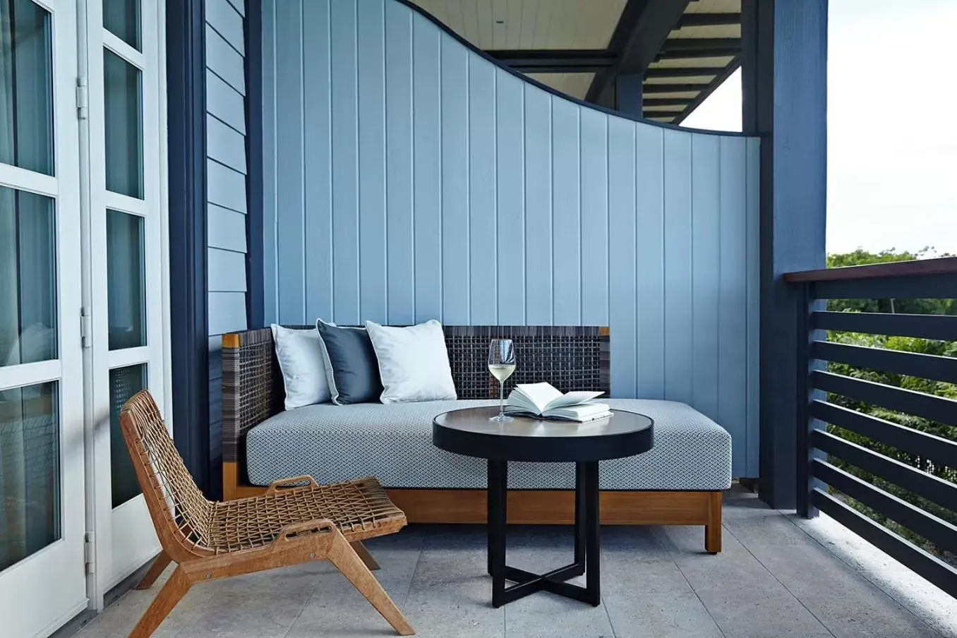 Seating Area in The Island House