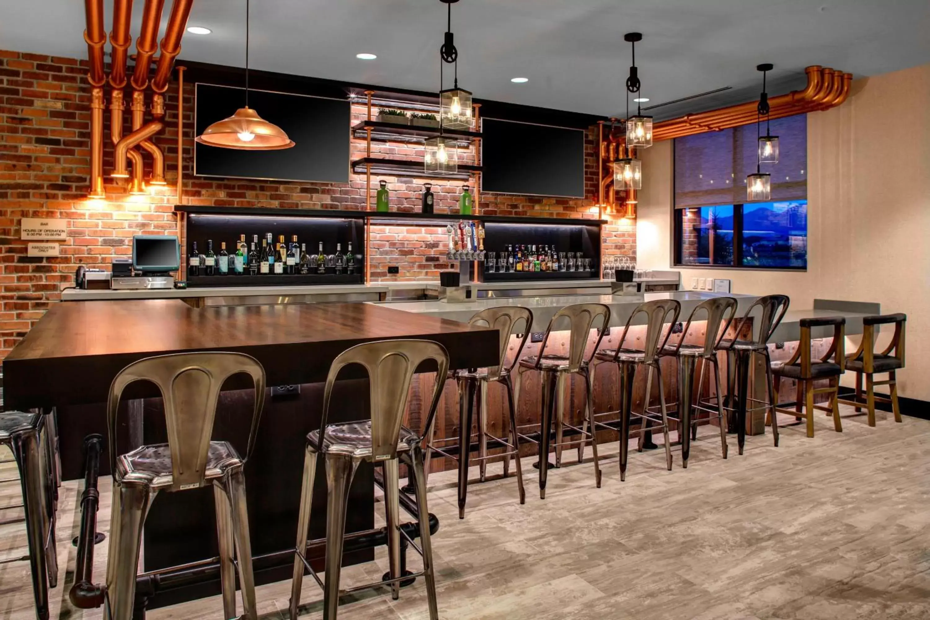 Restaurant/places to eat, Lounge/Bar in SpringHill Suites by Marriott Bozeman