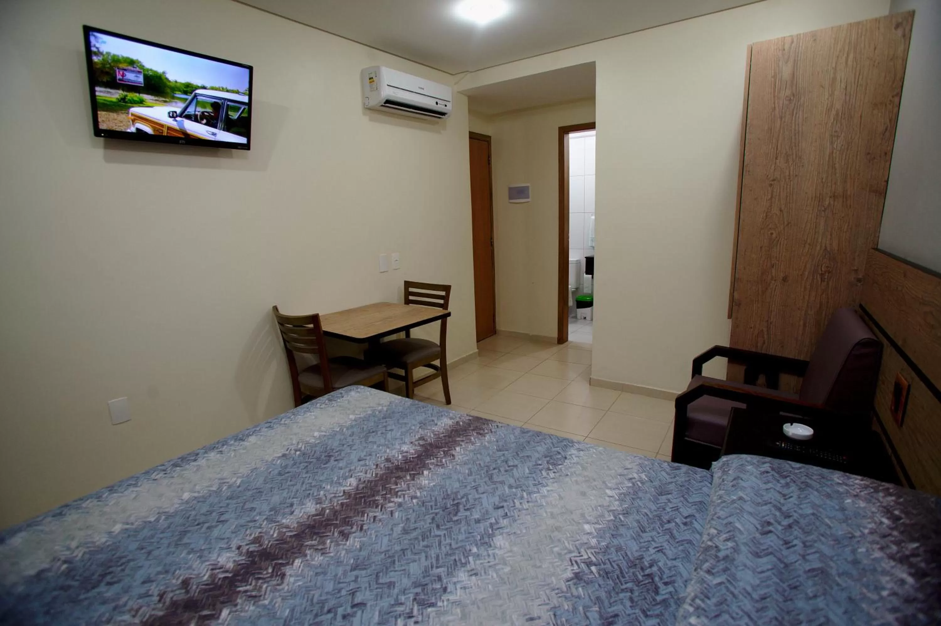 Bed in Hotel America do Sul