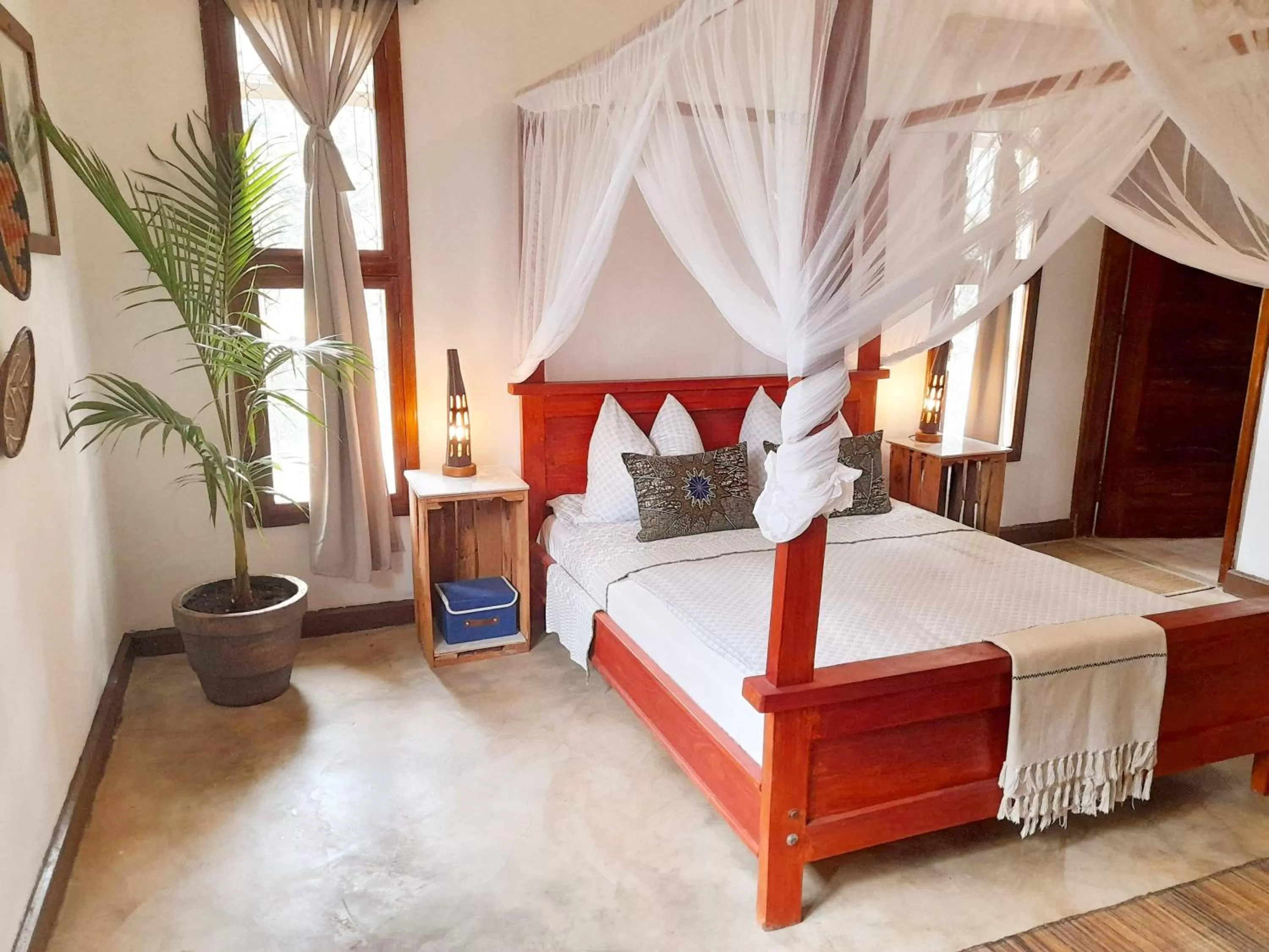 Bed in Utamaduni House B&B