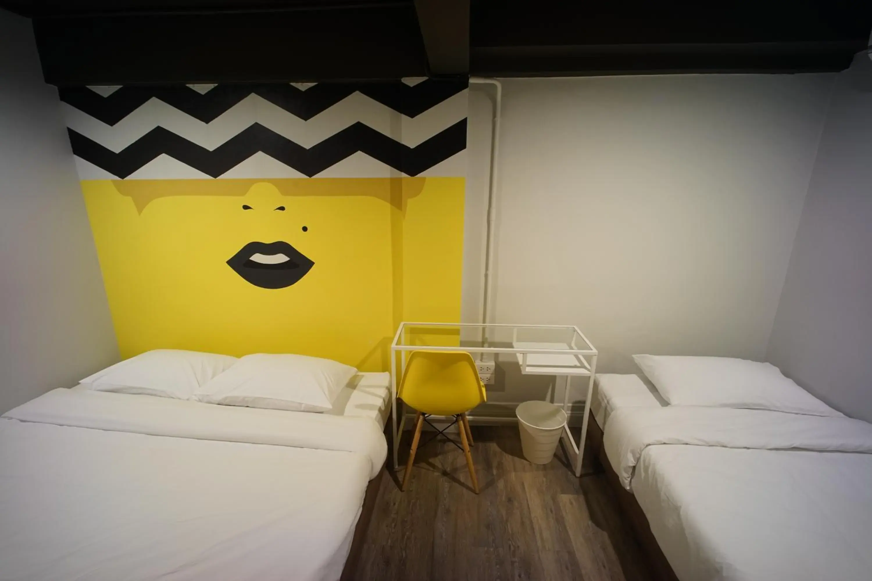 Photo of the whole room, Bed in BRB Hostel Bangkok Silom