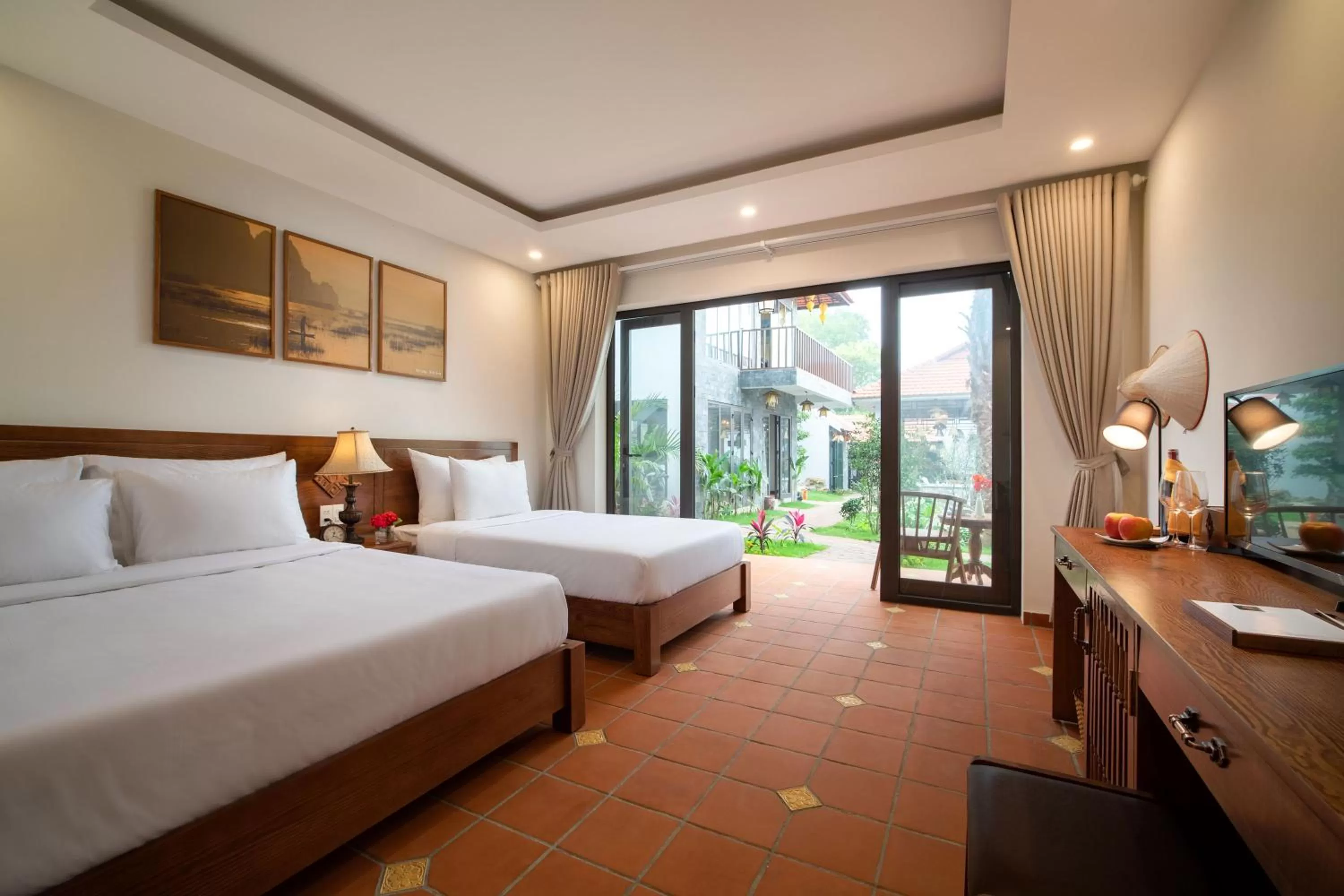 Photo of the whole room, Bed in Bai Dinh Garden Resort & Spa