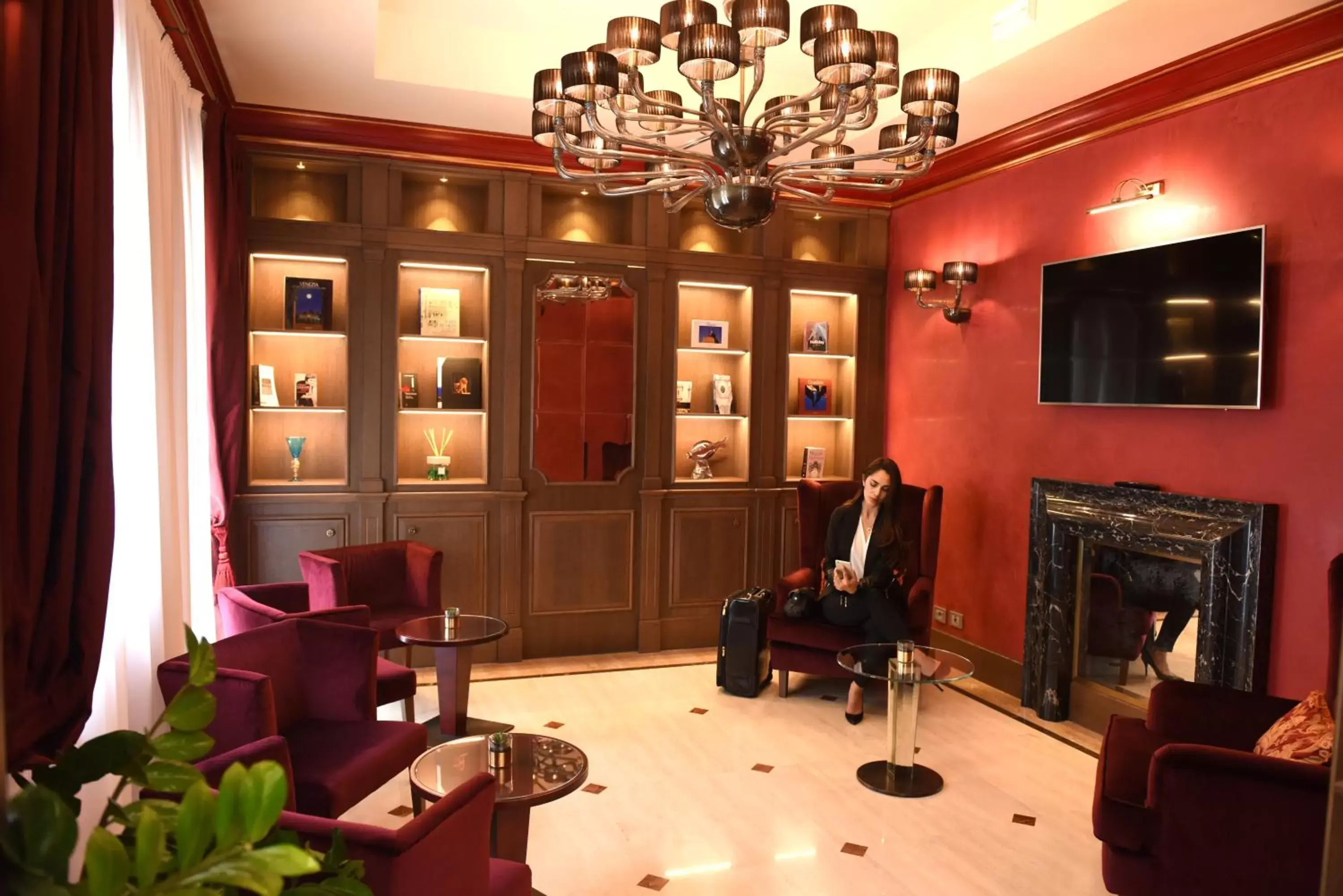 Library, Seating Area in Santa Croce Boutique Hotel