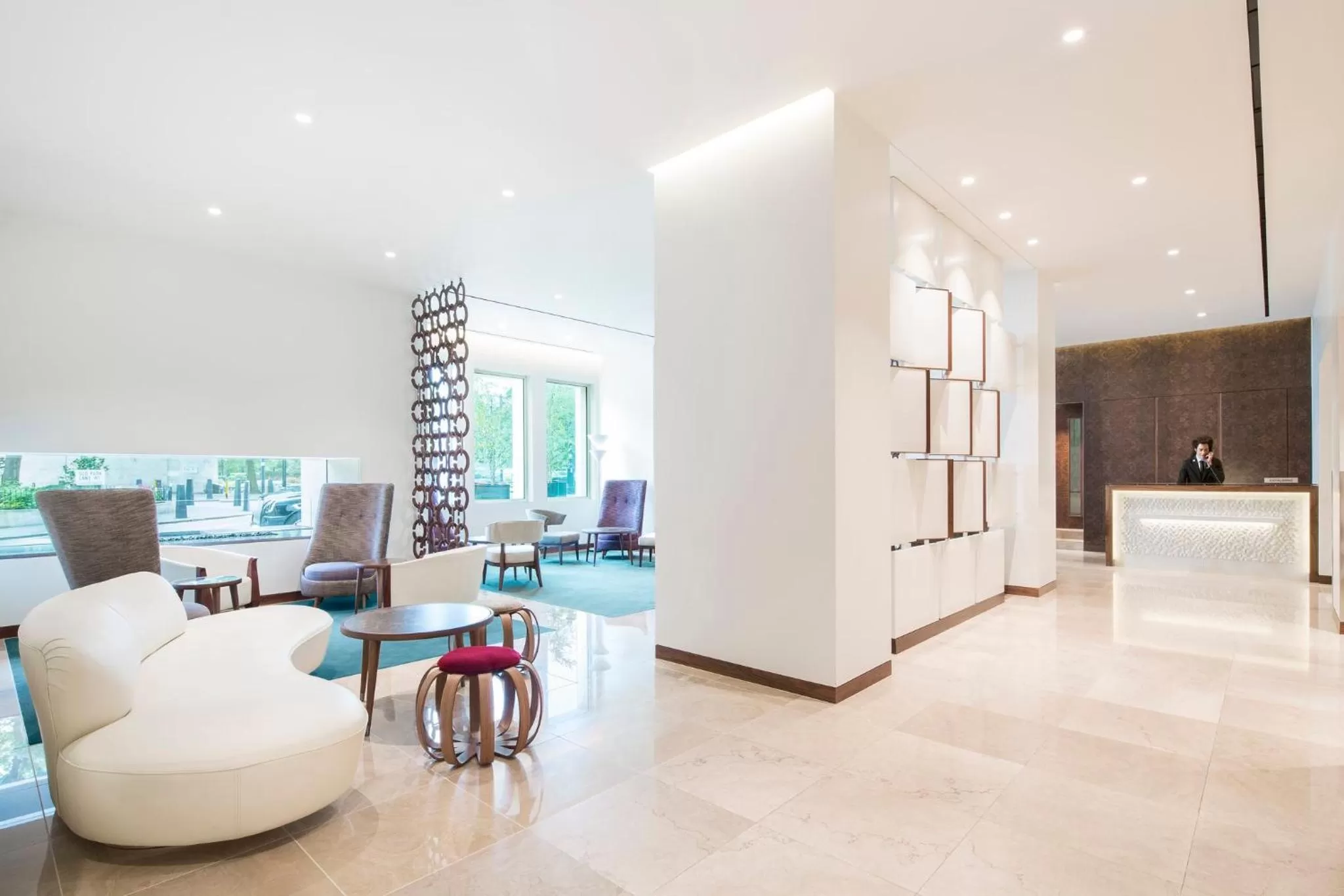 Decorative detail in COMO Metropolitan London