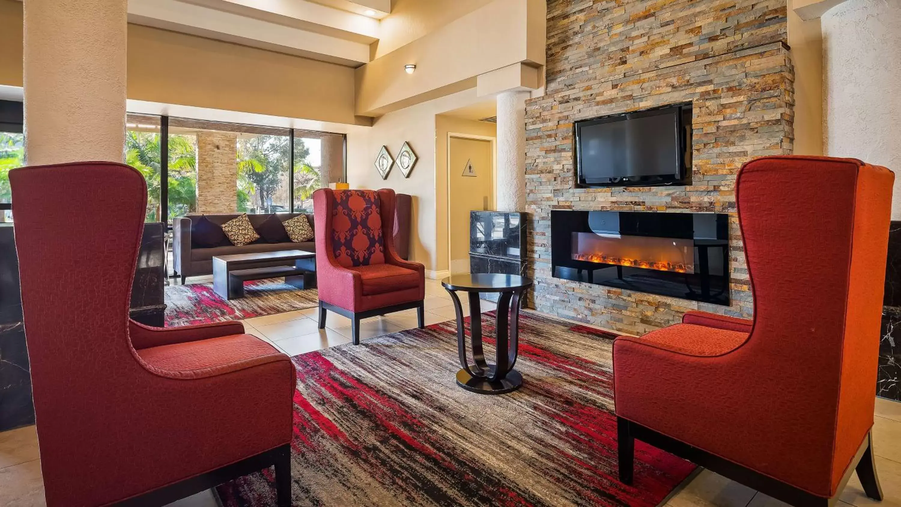 Lobby or reception, Seating Area in Best Western Plus Irvine Spectrum Hotel