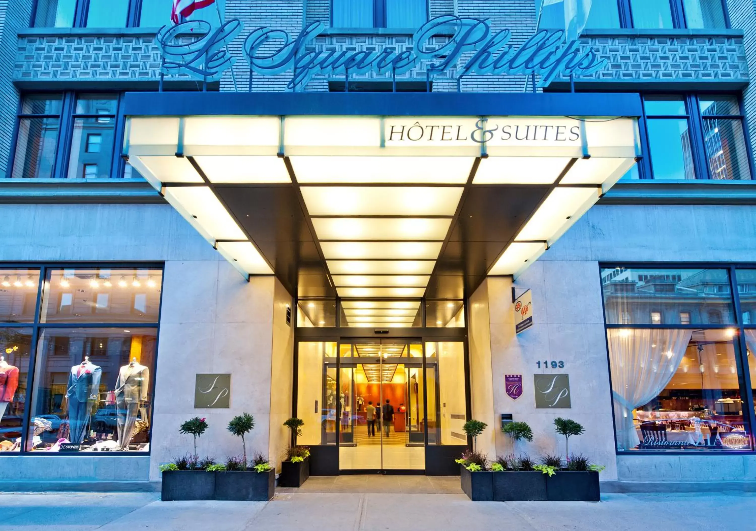 Facade/entrance in Le Square Phillips Hôtel & Suites