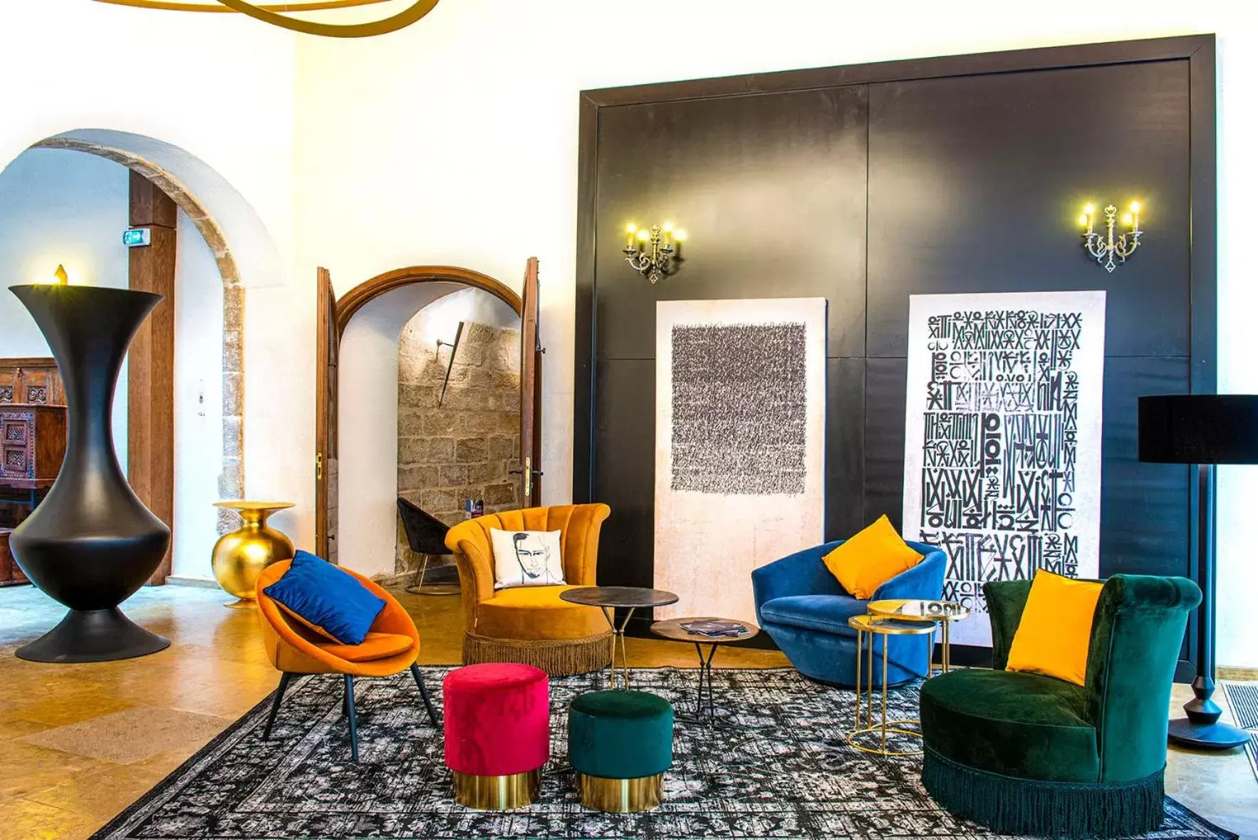 Lobby or reception, Seating Area in Mercure Figeac Viguier du Roy