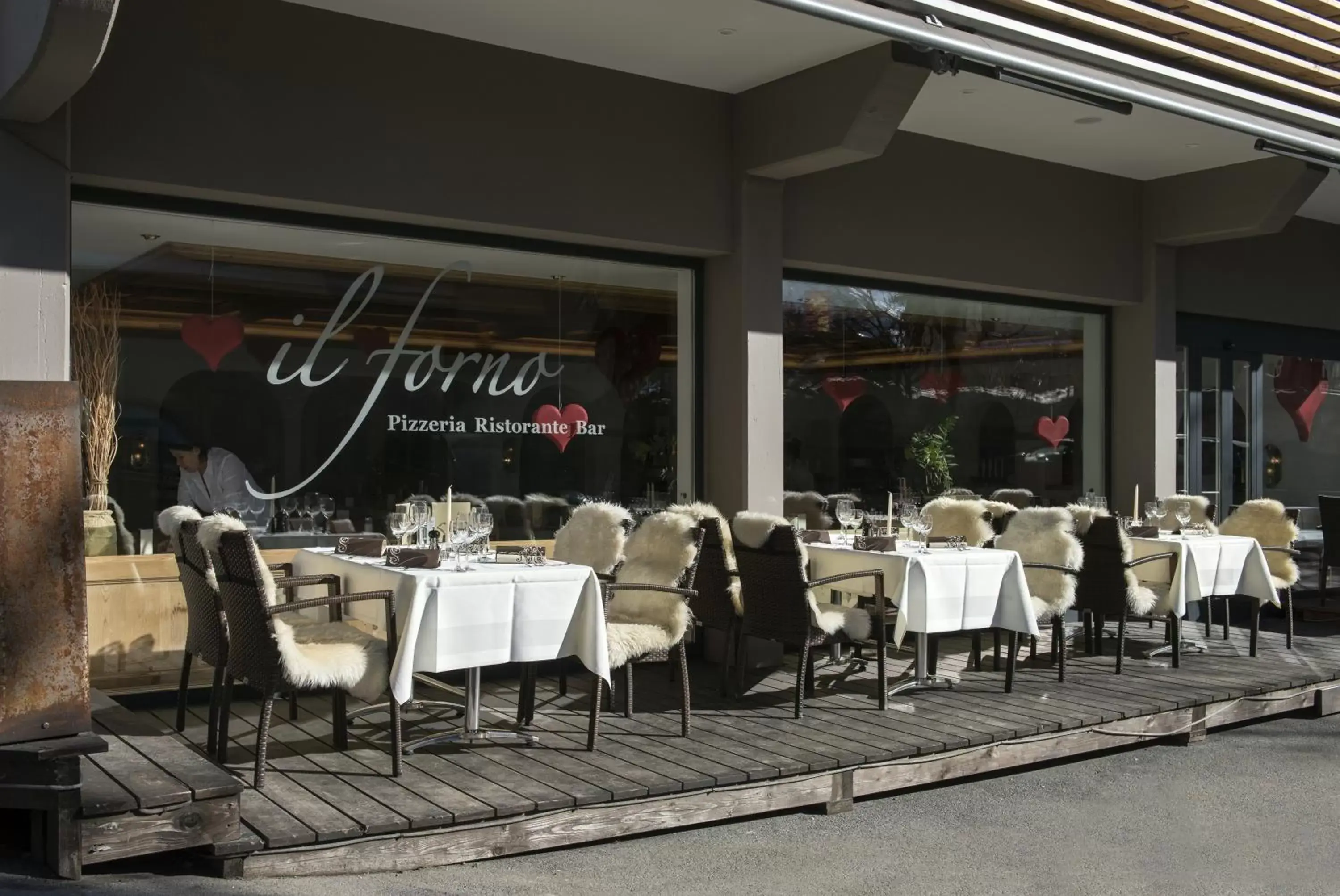 Balcony/Terrace, Restaurant/Places to Eat in Hotel des Alpes