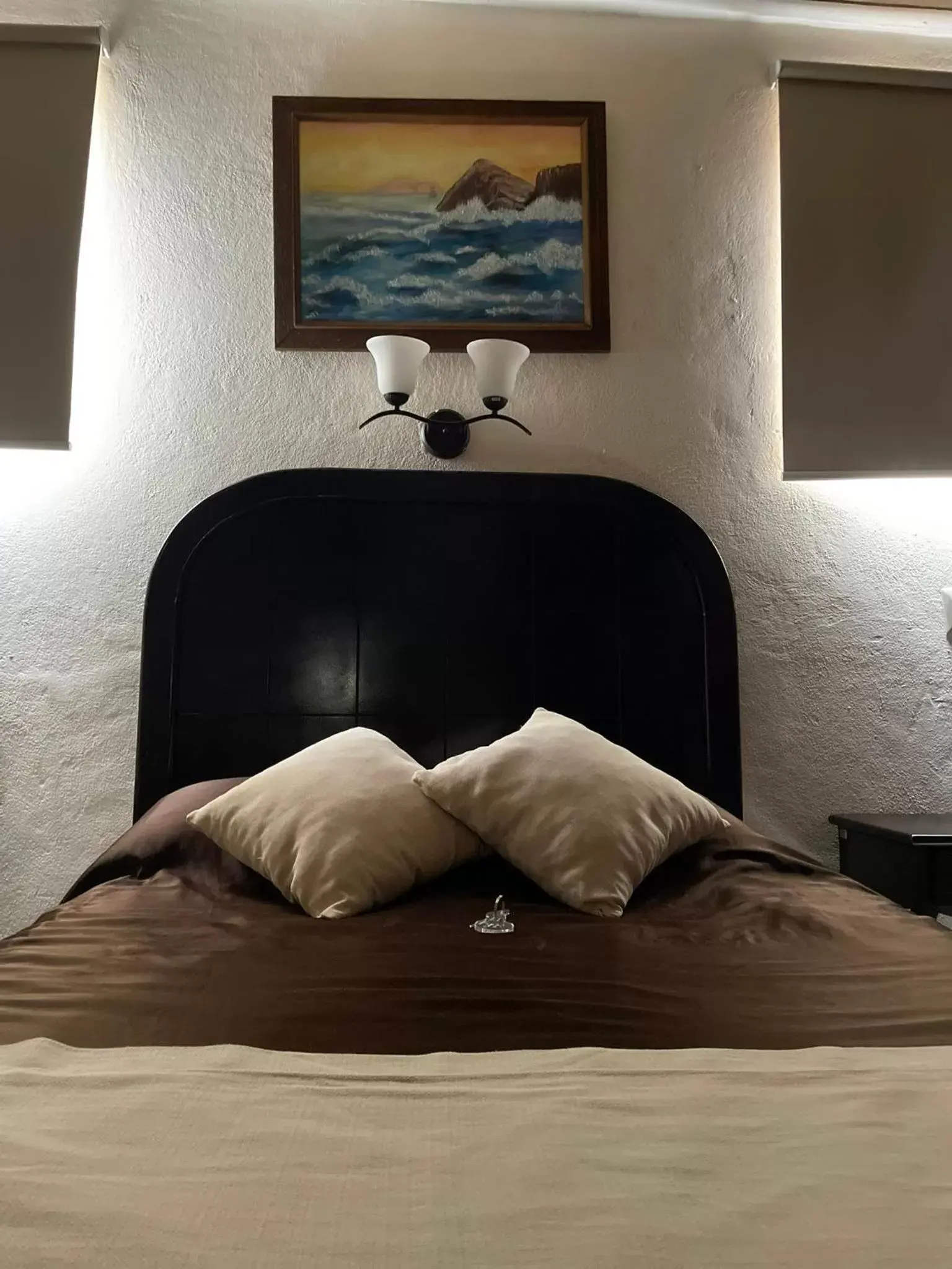 Bed in Hotel Feregrino