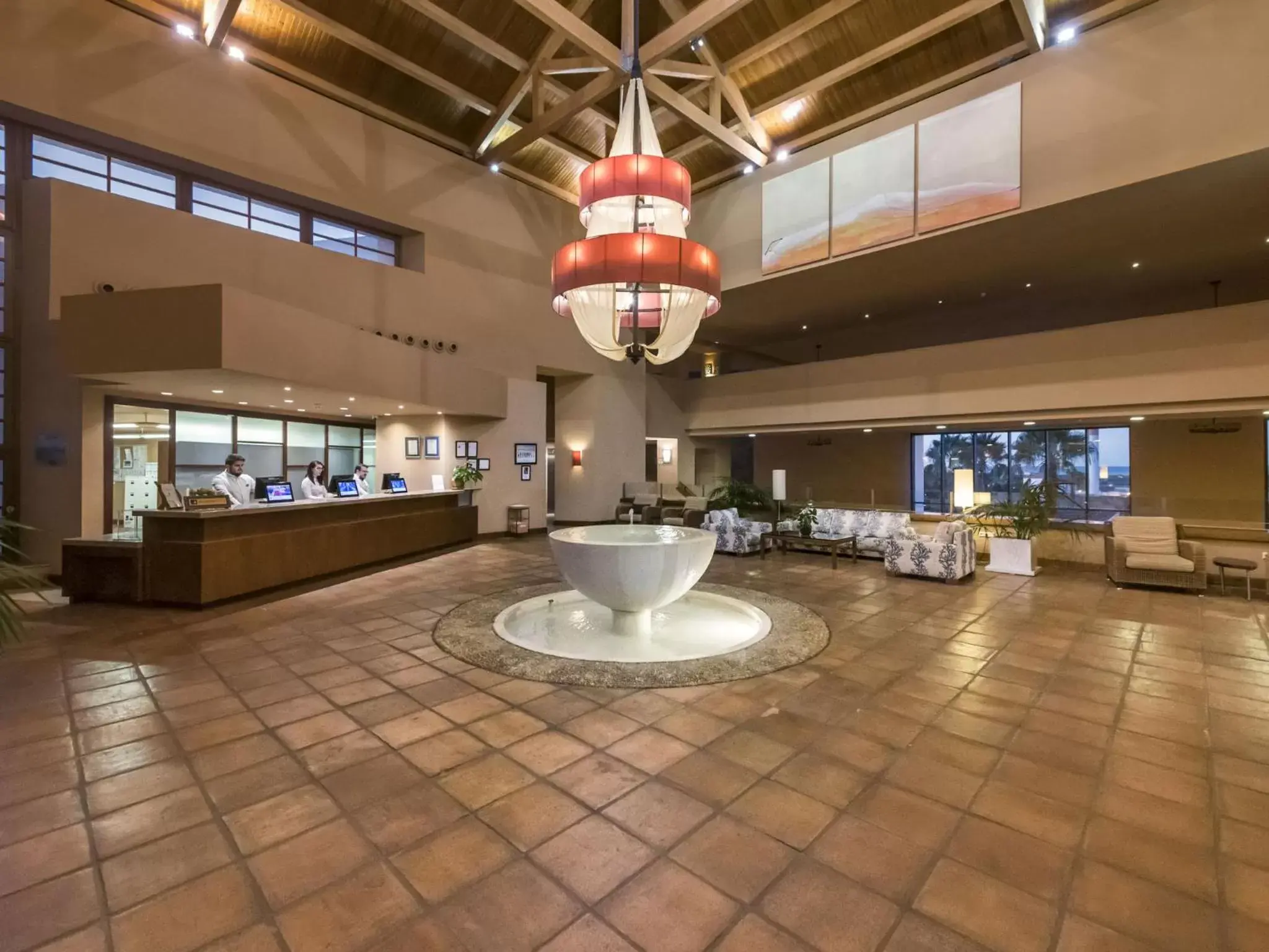 Lobby or reception in Hotel Fuerte El Rompido