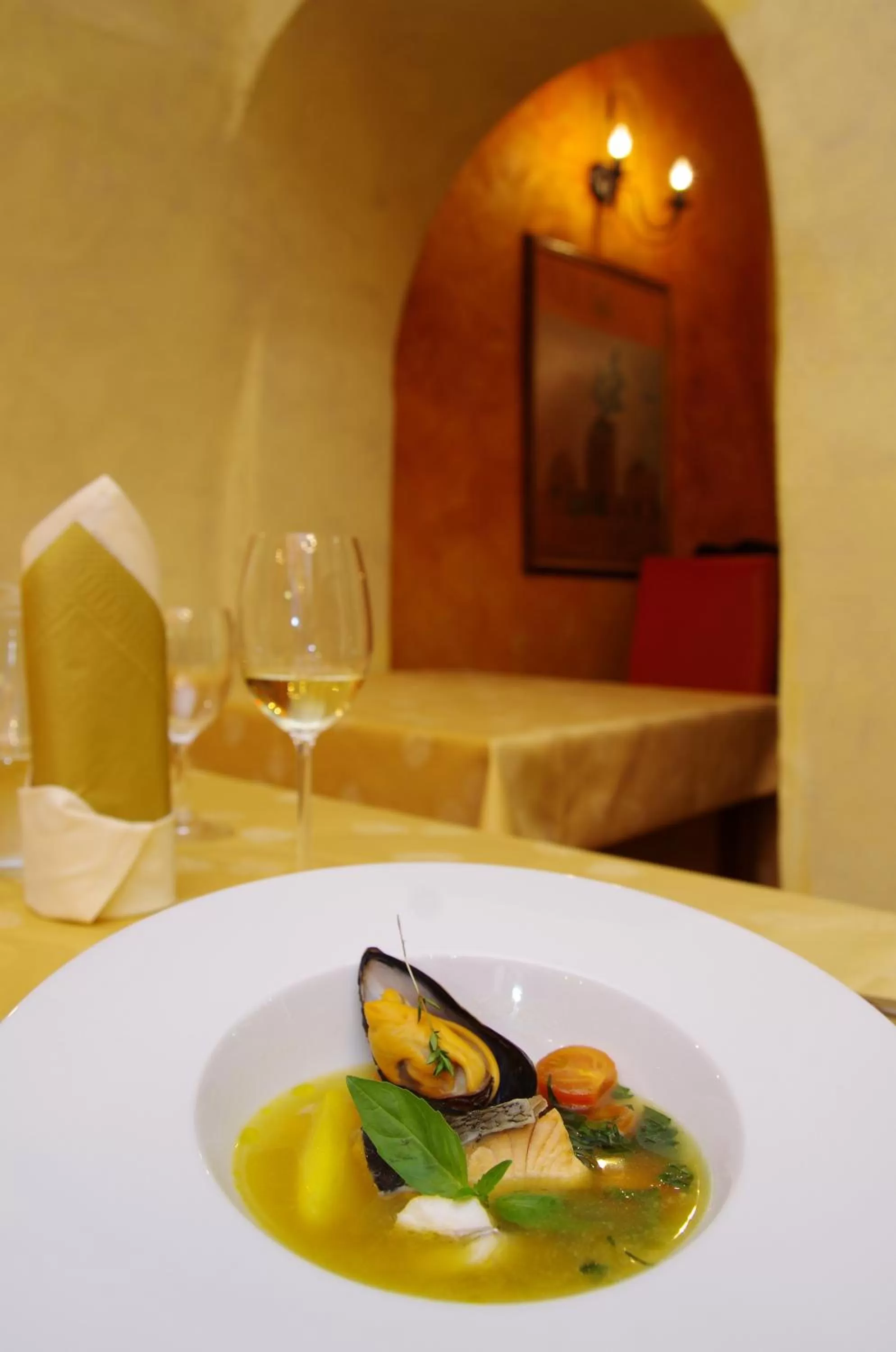 Restaurant/places to eat in Hotel U Leva