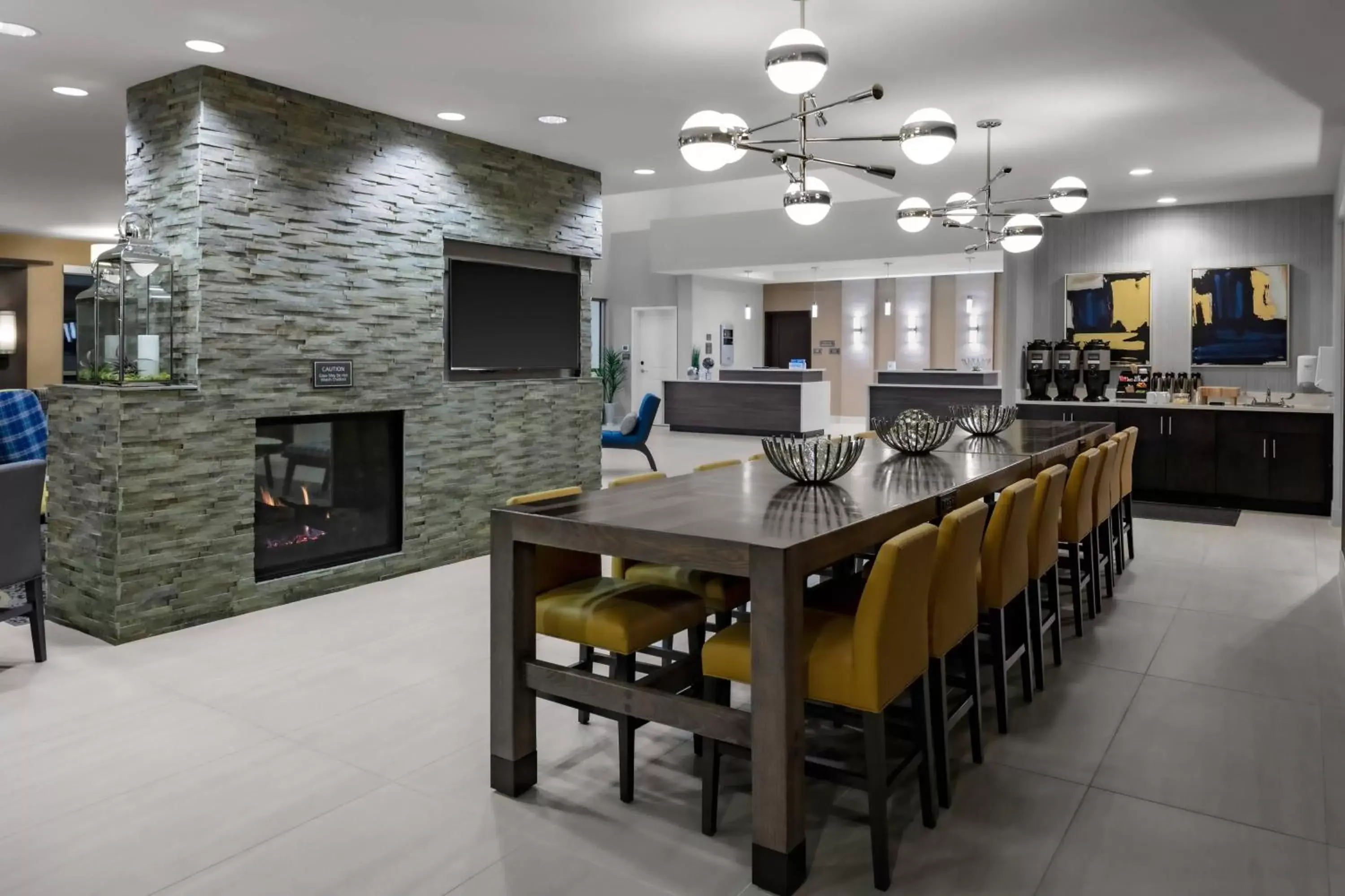 Lobby or reception, Restaurant/Places to Eat in Residence Inn by Marriott Phoenix Mesa East