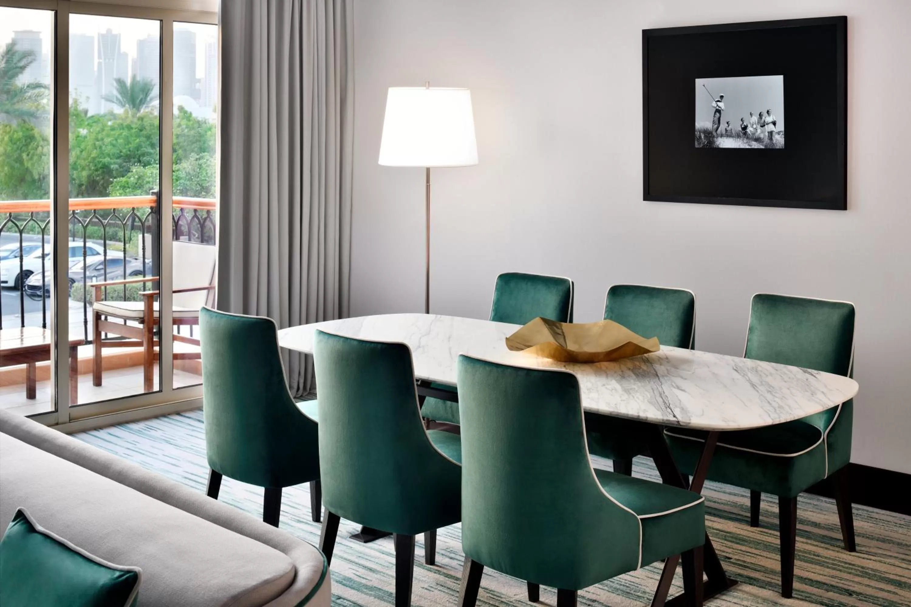 Dining area in Address Montgomerie