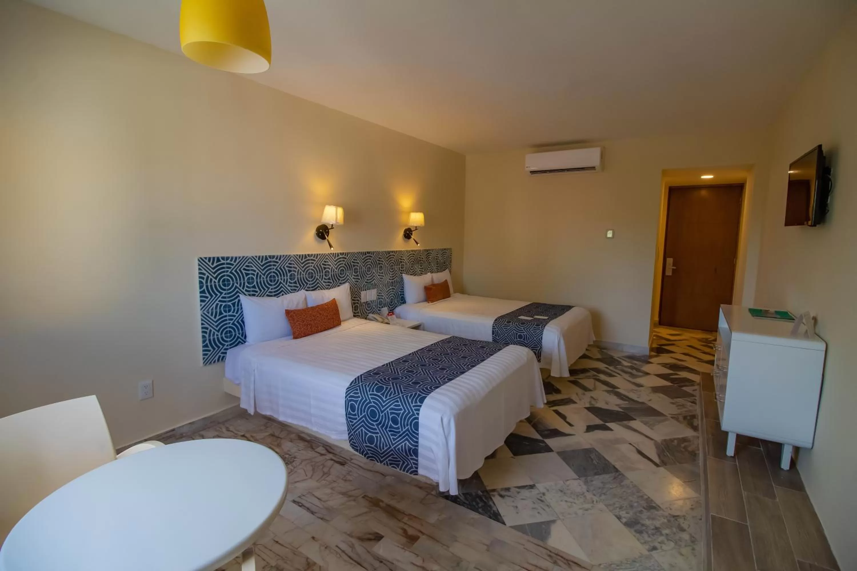 Double Room with Two Double Beds Mountain View in Oceano Palace