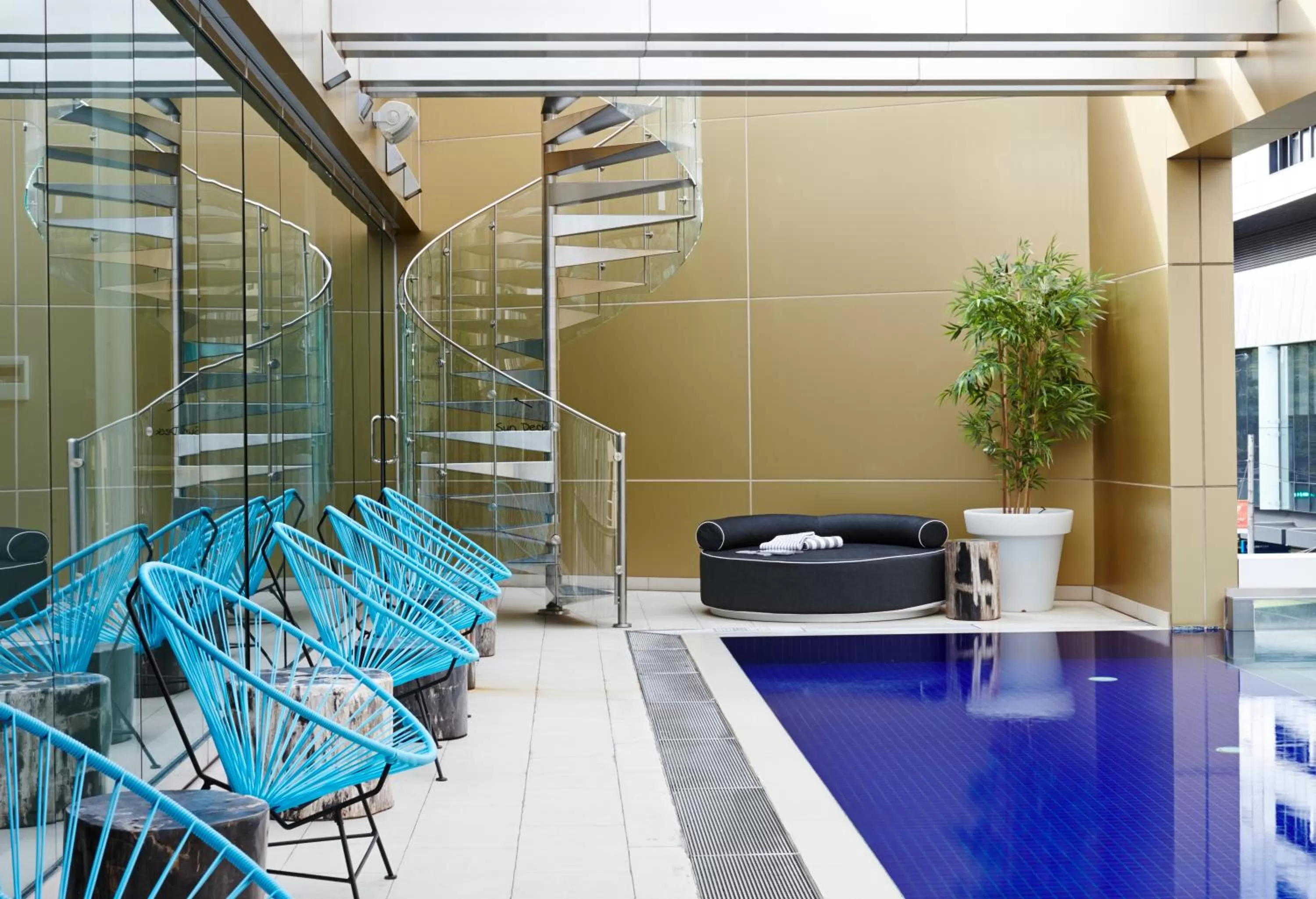 Swimming pool in The Olsen Melbourne Art Series