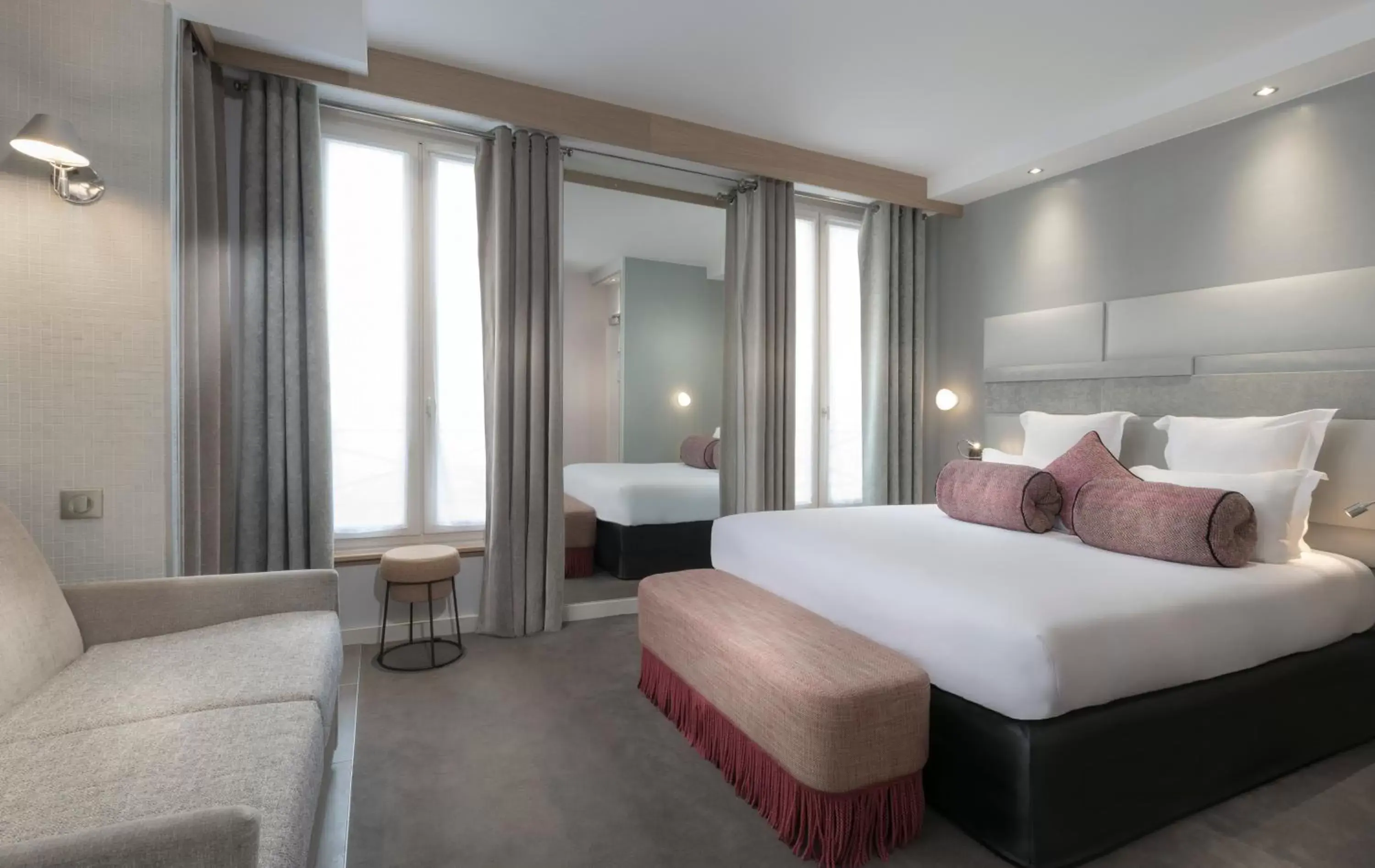 Bed in Hotel Du Cadran