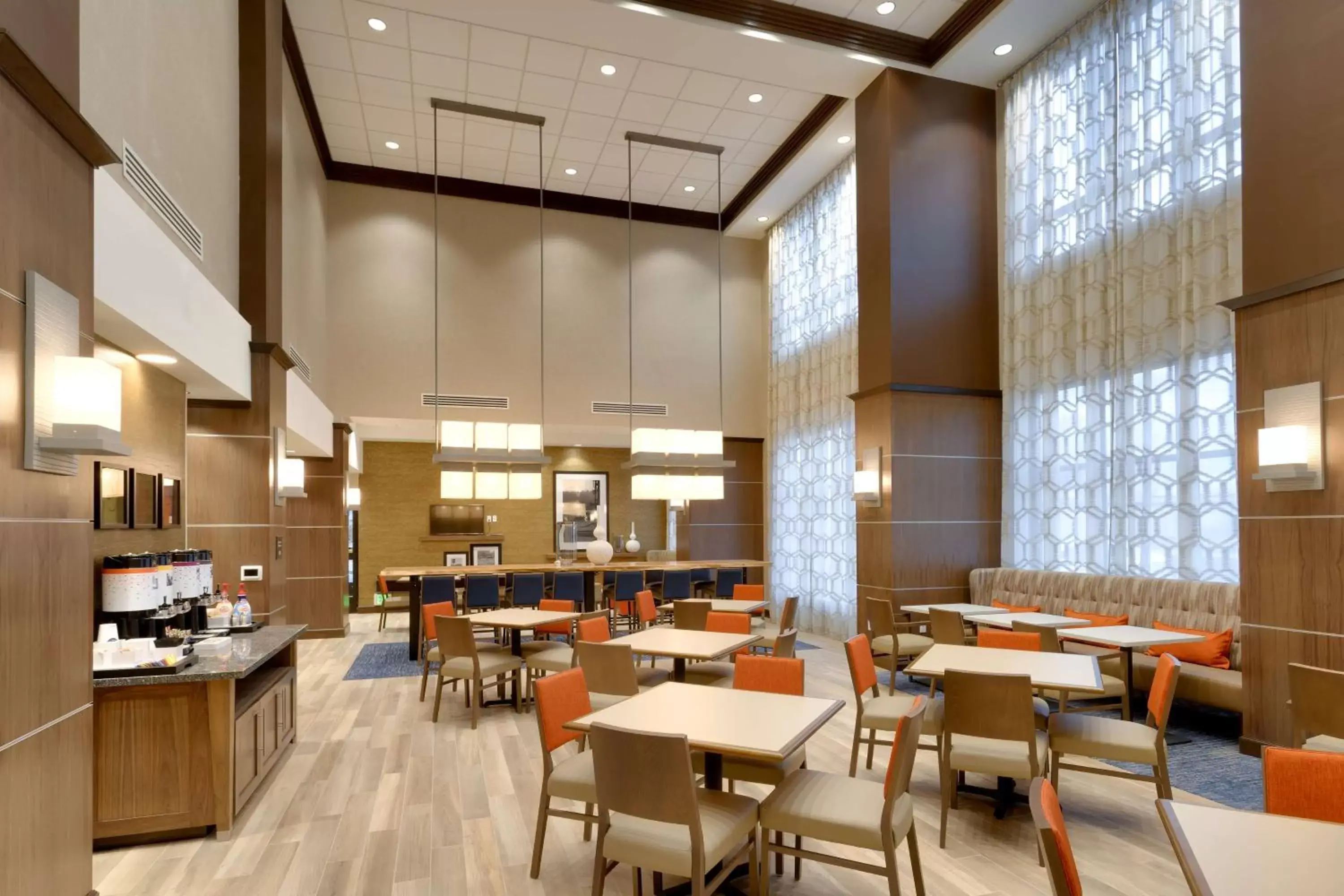 Dining area, Restaurant/Places to Eat in Hampton Inn & Suites Rexburg