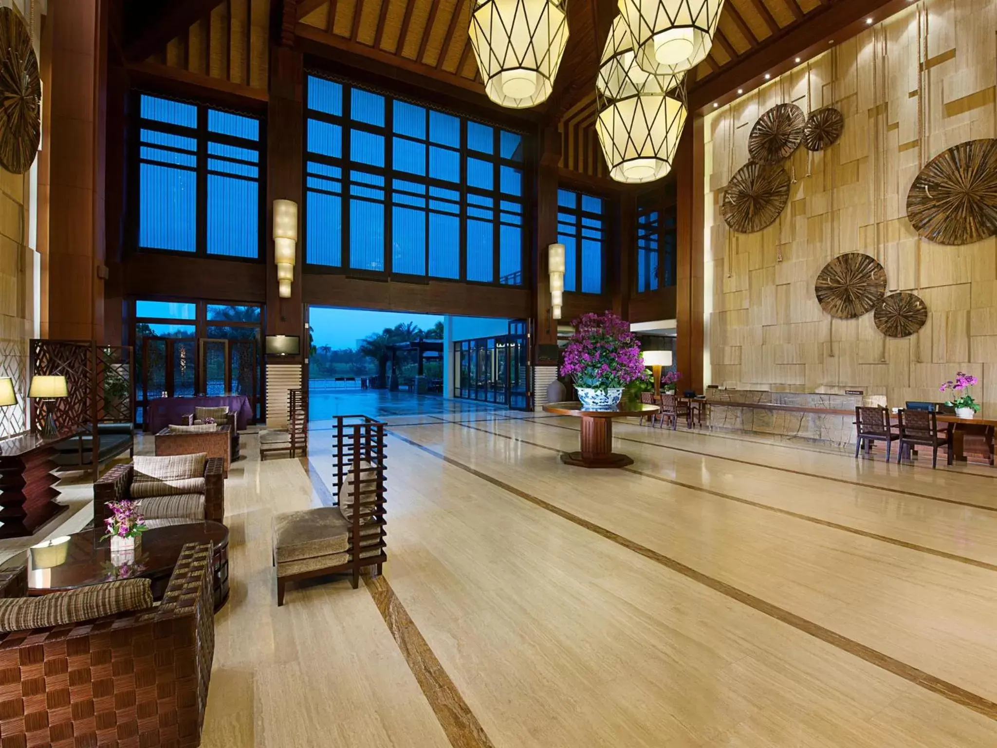 Lobby or reception, Lobby/Reception in Grand Metropark Villa Resort Sanya Yalong Bay