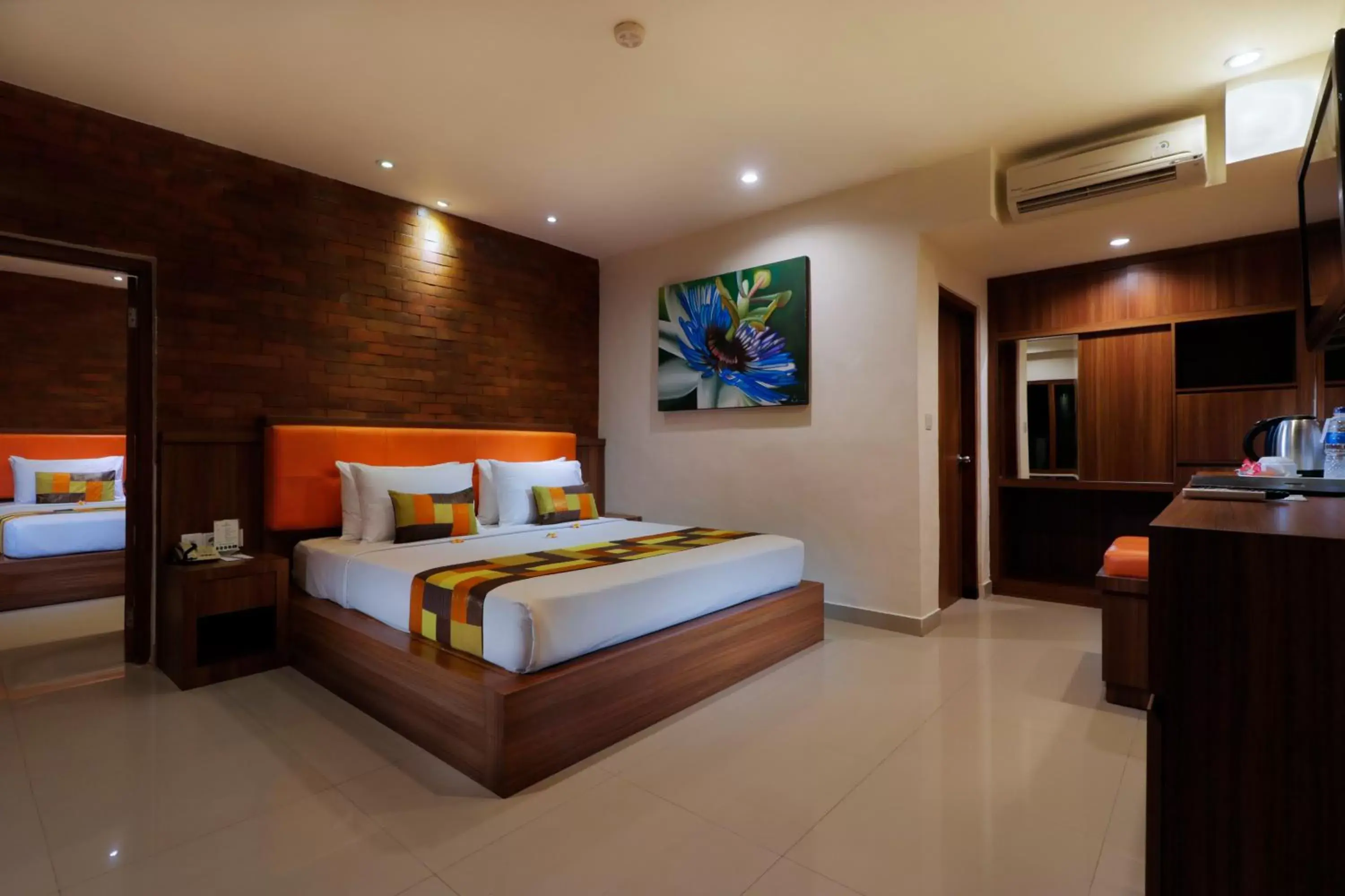 Photo of the whole room, Bed in Wina Holiday Villa Kuta Bali