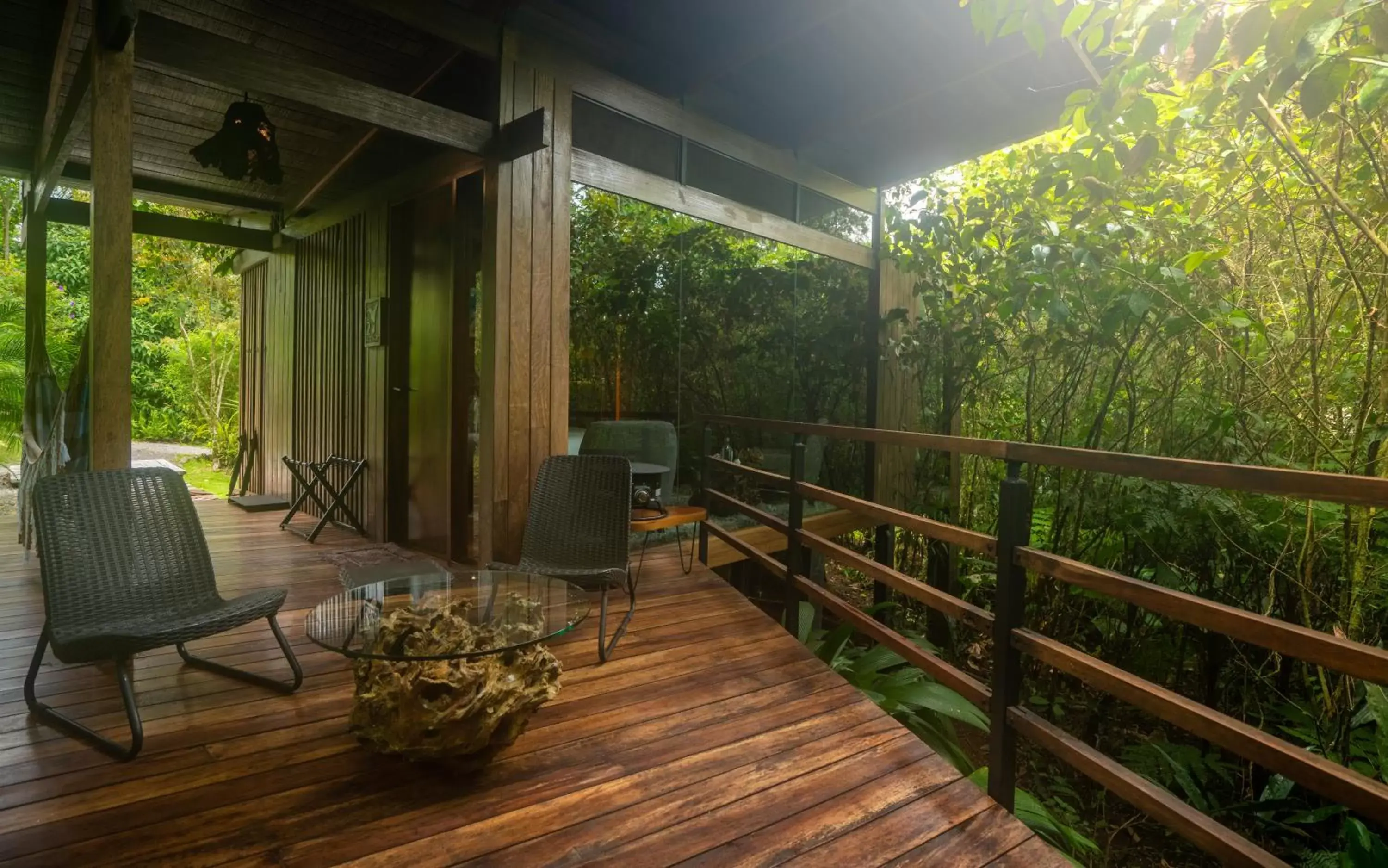 Balcony/Terrace in Ecolirios Boutique Hotel and Spa