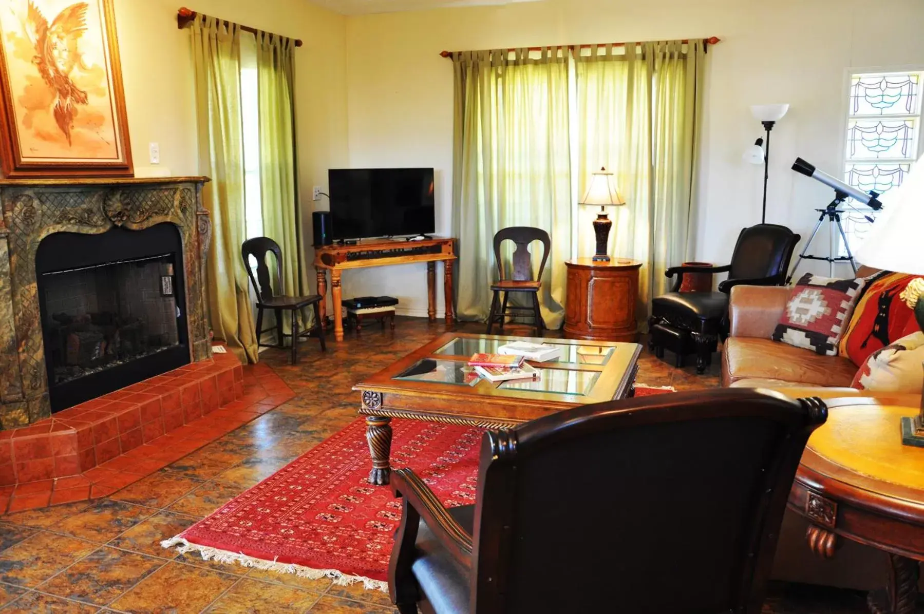 Seating Area in Inn at Indian Creek