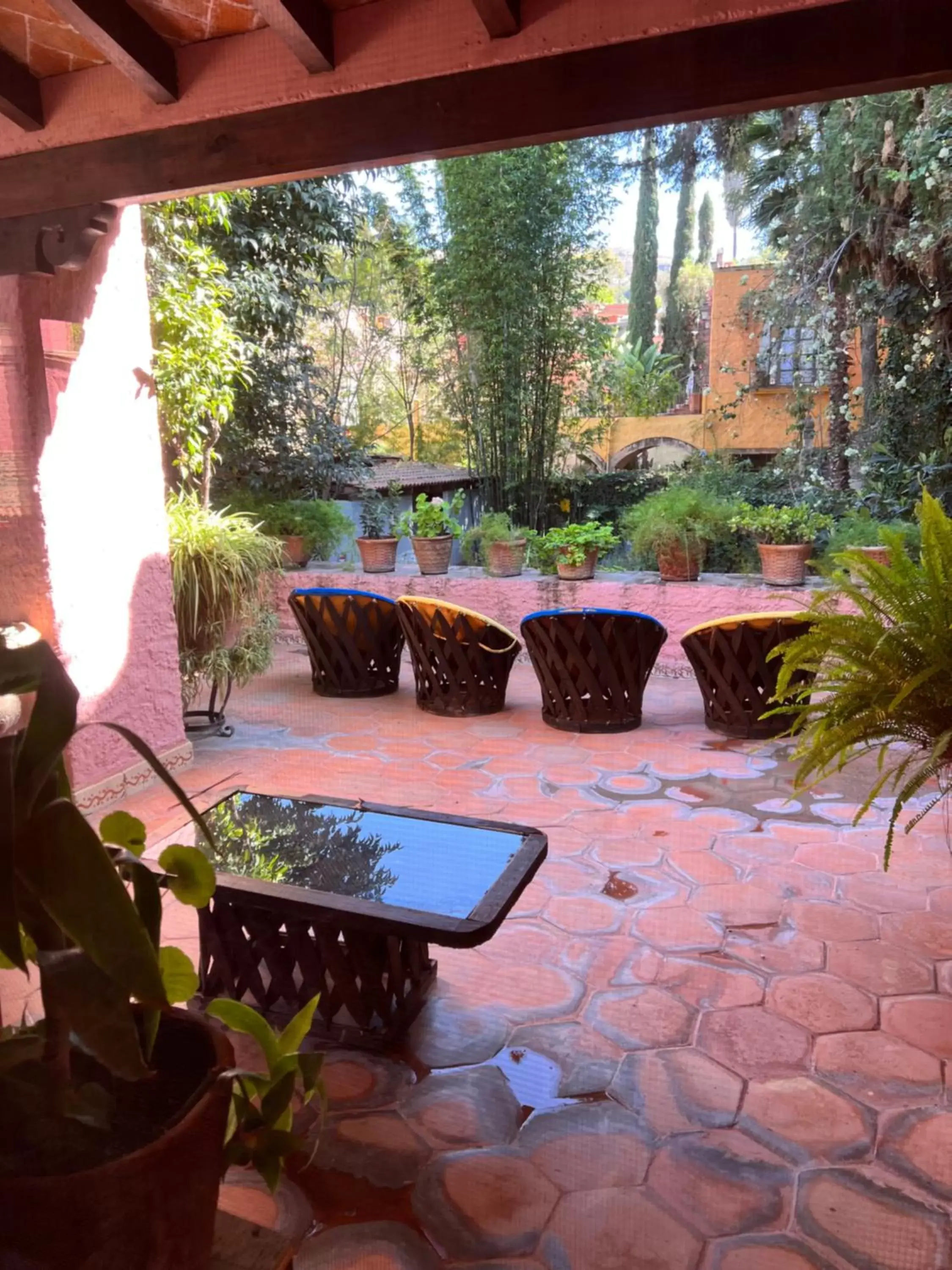 Balcony/Terrace in Tres Fuentes Hotel Boutique