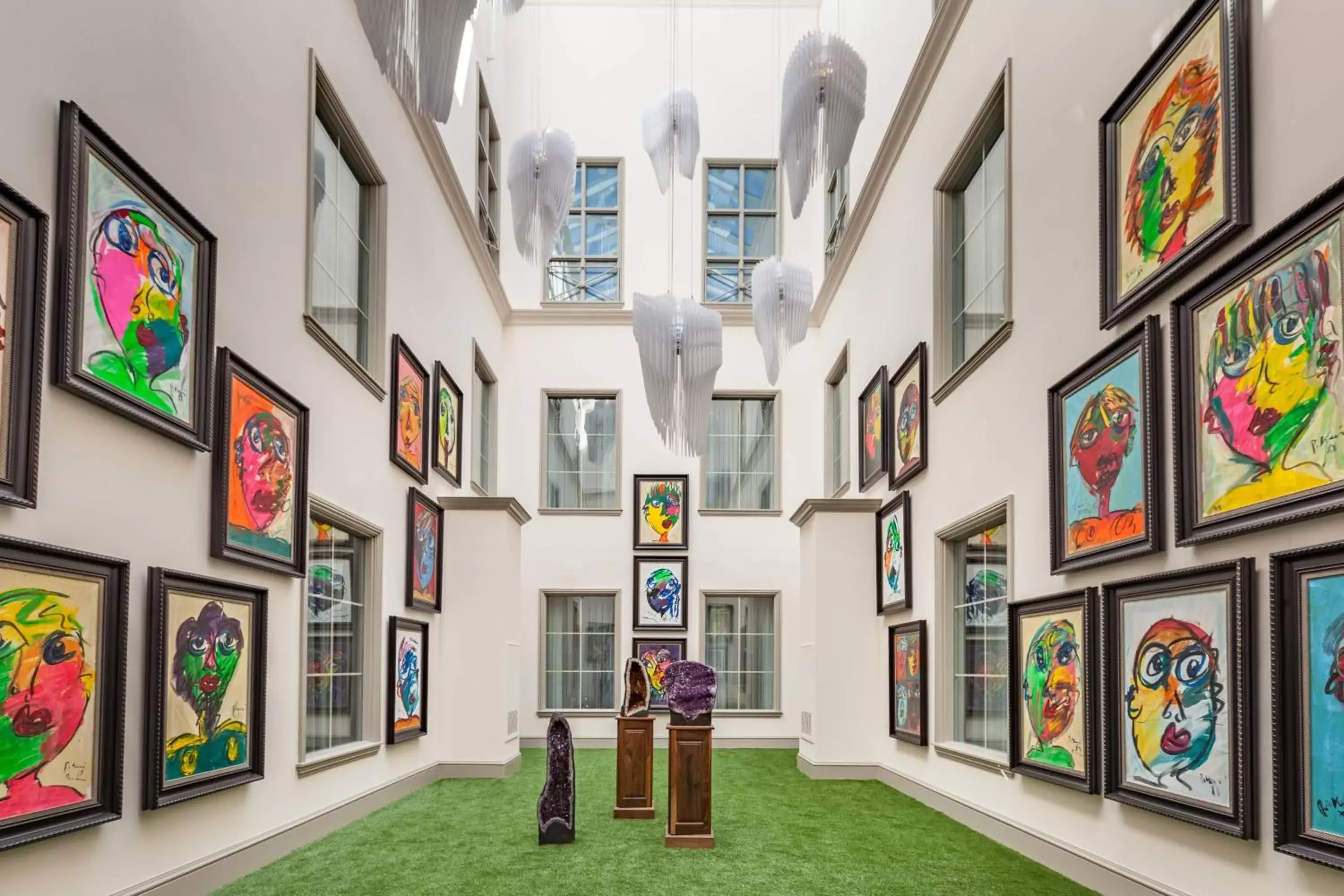 Lobby or reception in Grand Bohemian Hotel Charleston, Autograph Collection