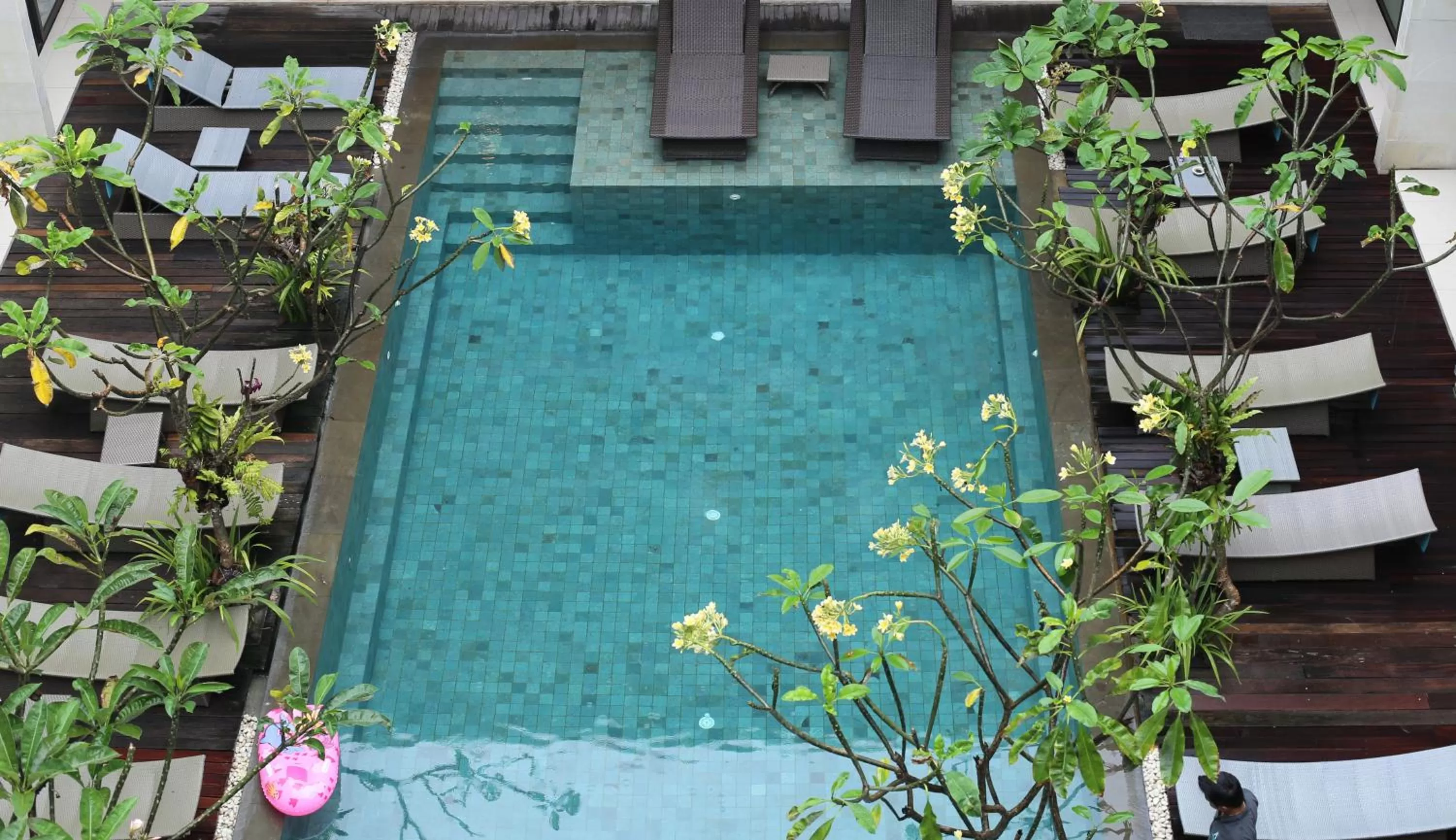 Swimming pool in Hotel Terrace at Kuta