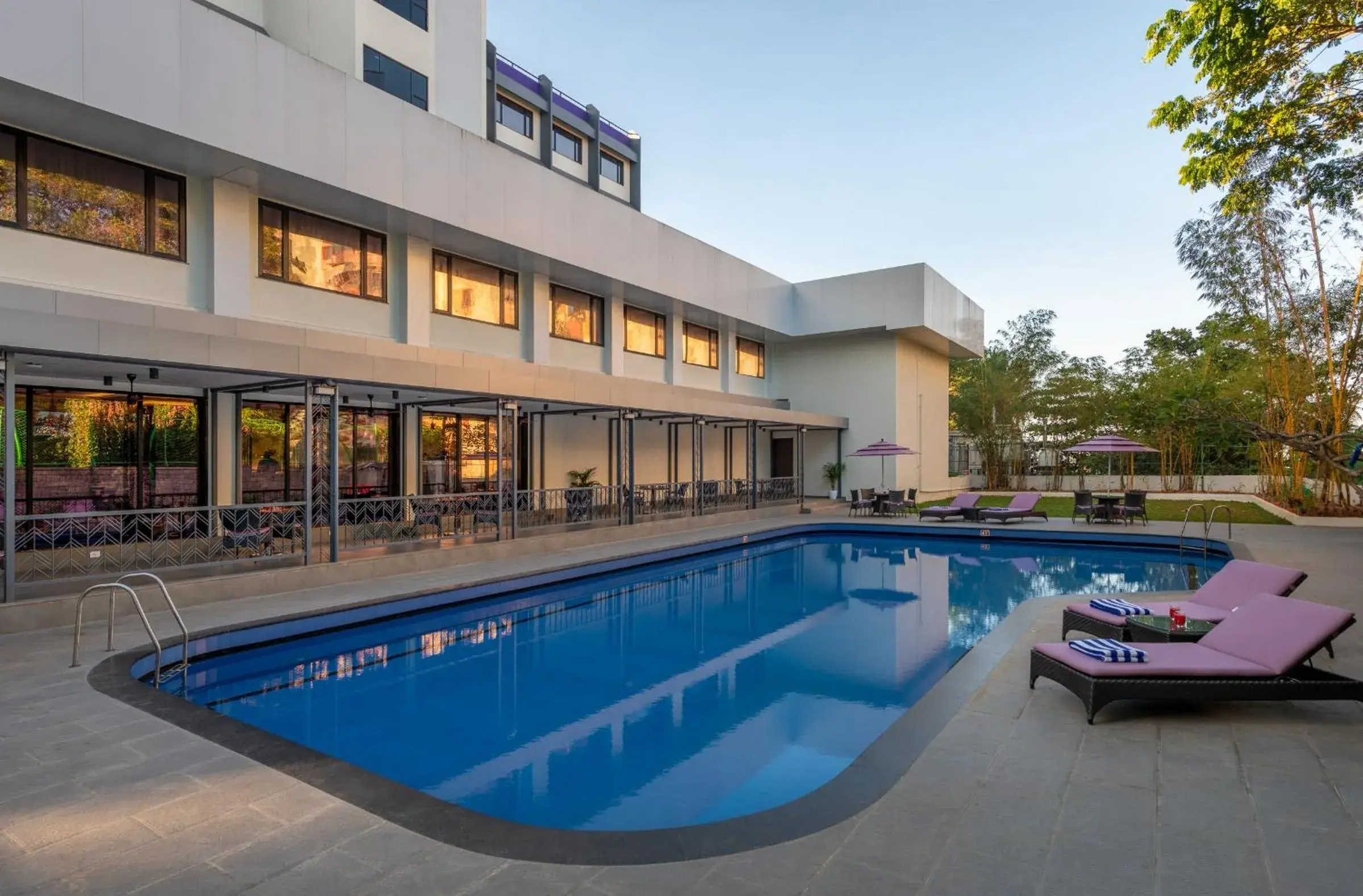 Swimming pool in Vivanta Mangalore Oldport Road - Formerly Known as Taj Manjarun Swimming pool in Vivanta Mangalore Oldport Road - Formerly Known as Taj Manjarun