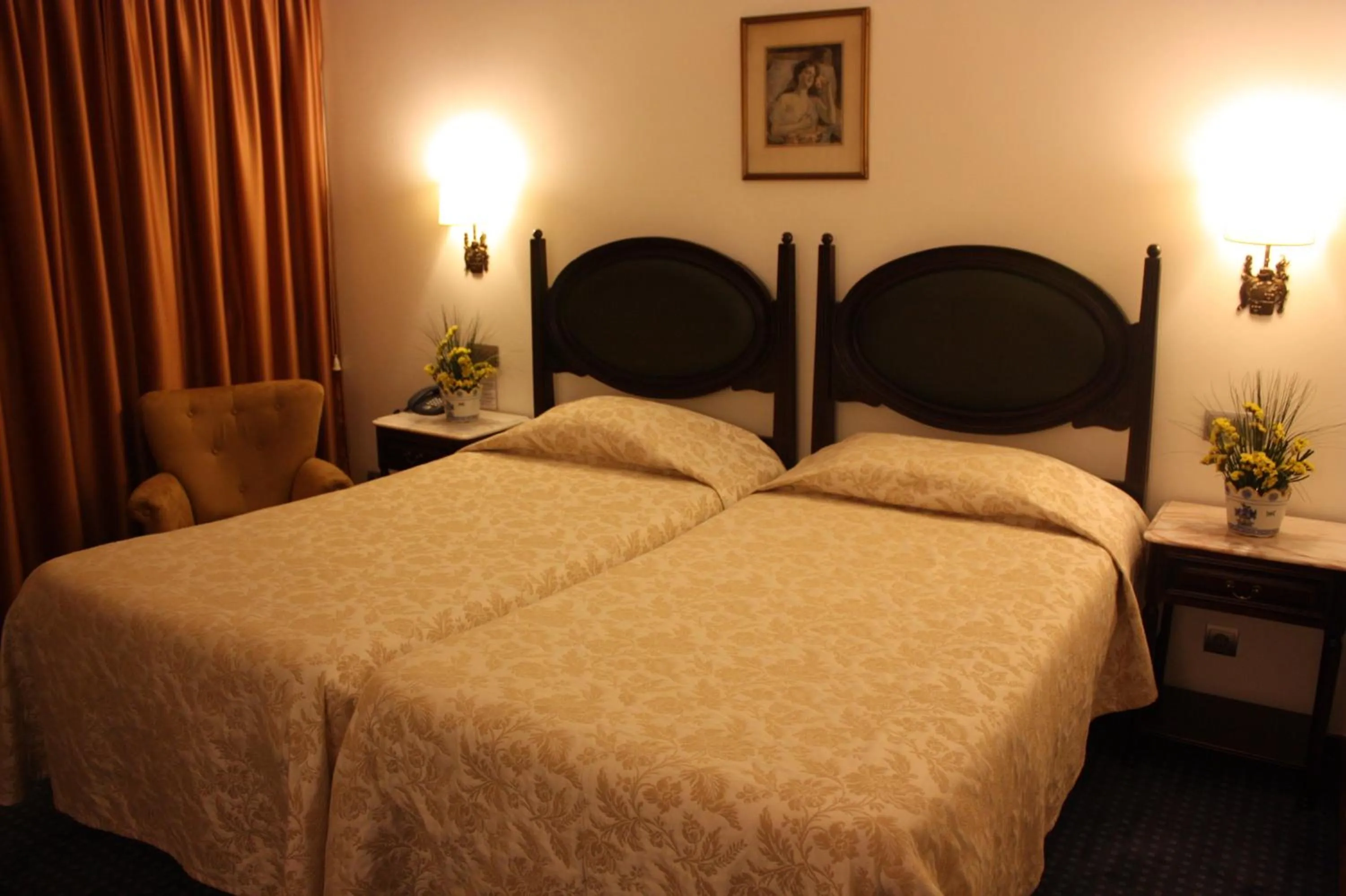 Bed in Hotel Vice-Rei