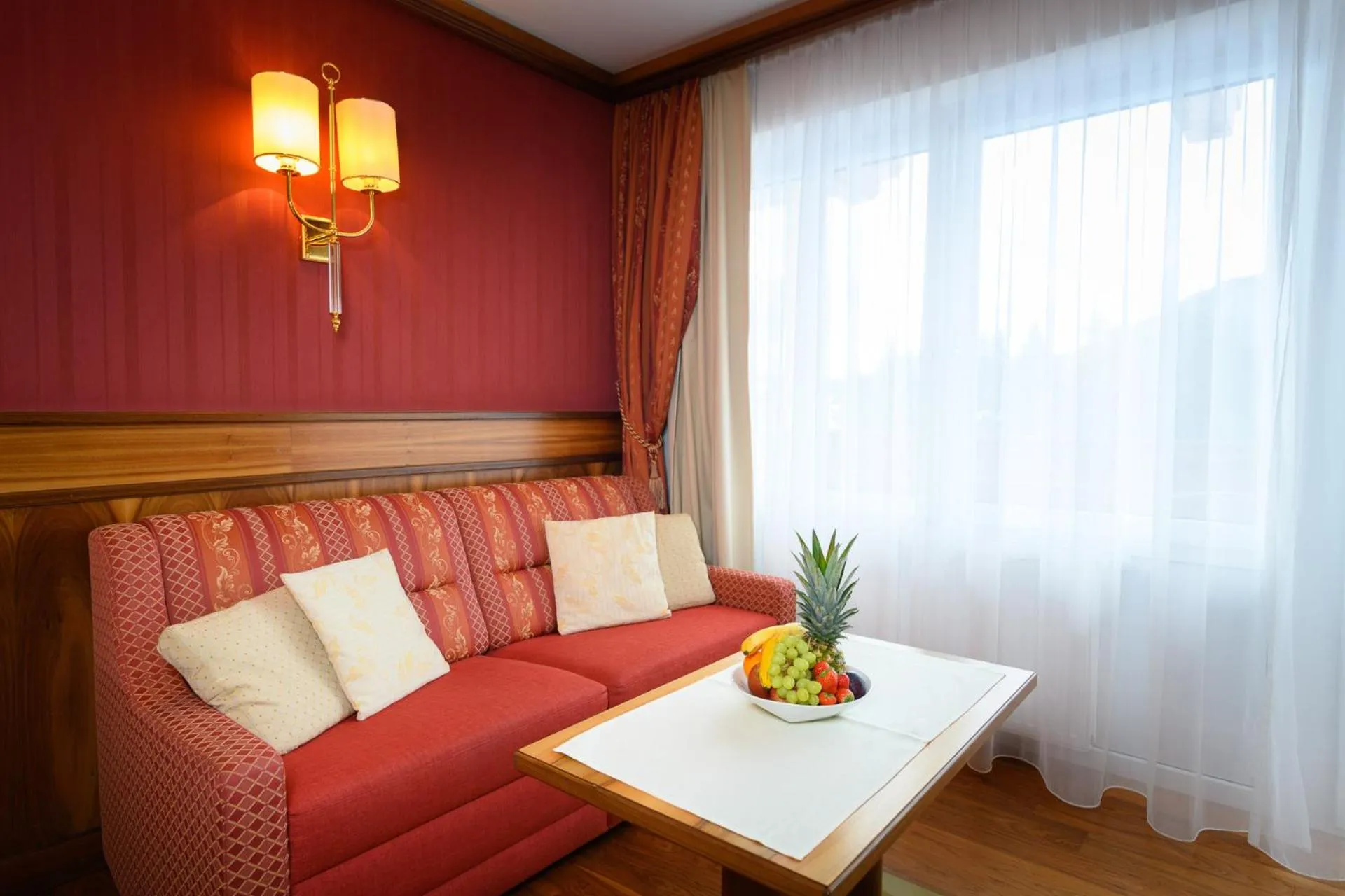 Seating area in Alpenpark Resort Superior