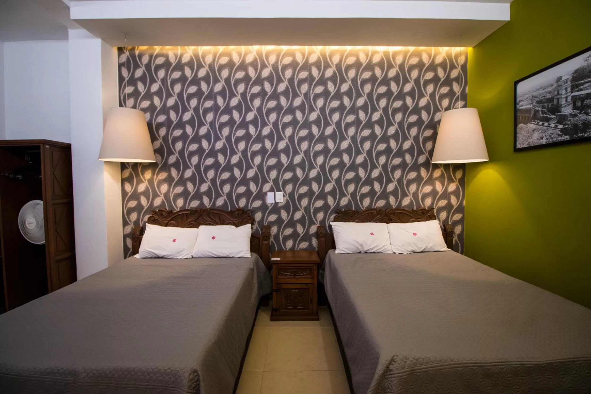 Bed in Hotel Santa Rosa