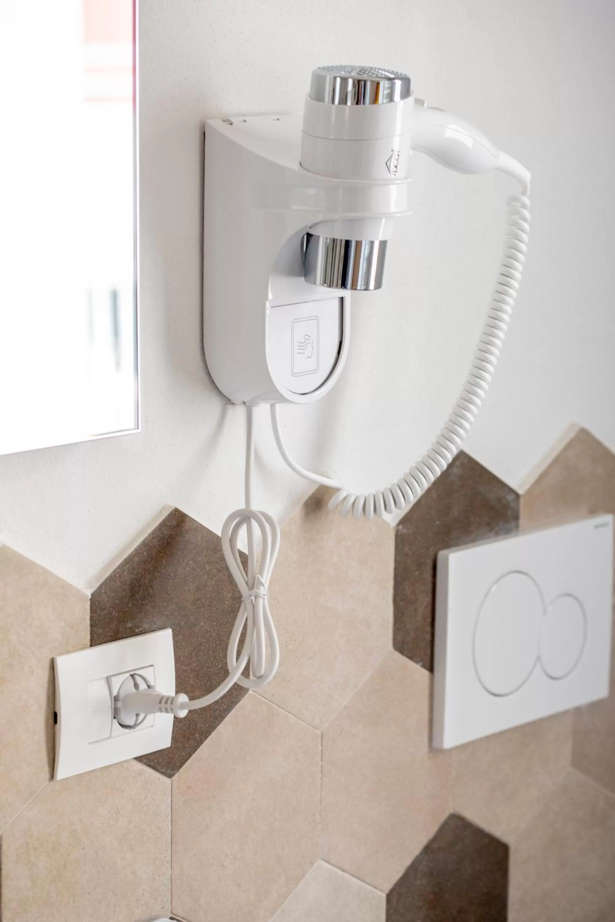 Decorative detail, Bathroom in Casa Ercoli B&B