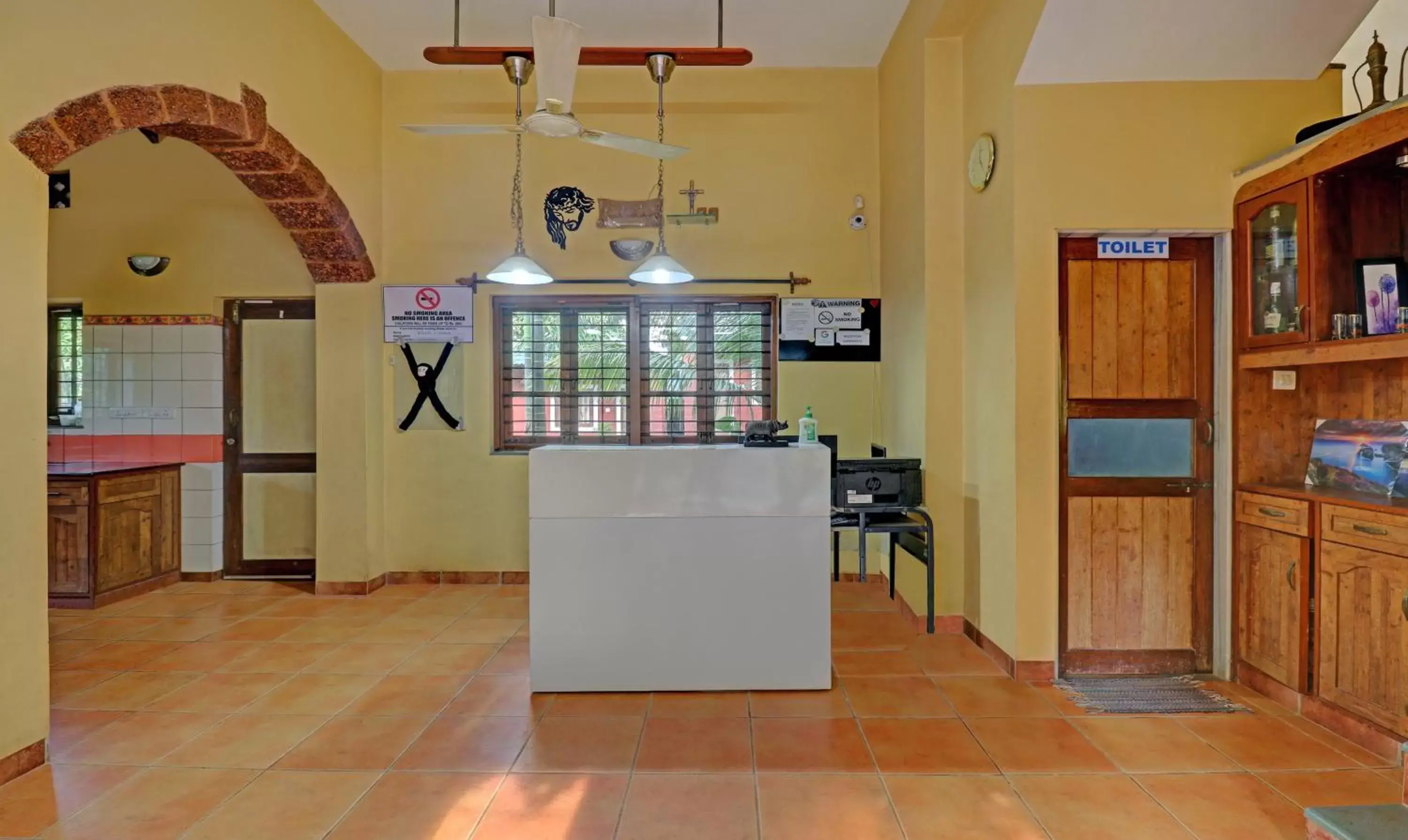 Lobby or reception in Itsy Hotels Vailankanni Natures Inn Lobby or reception in Itsy Hotels Vailankanni Natures Inn