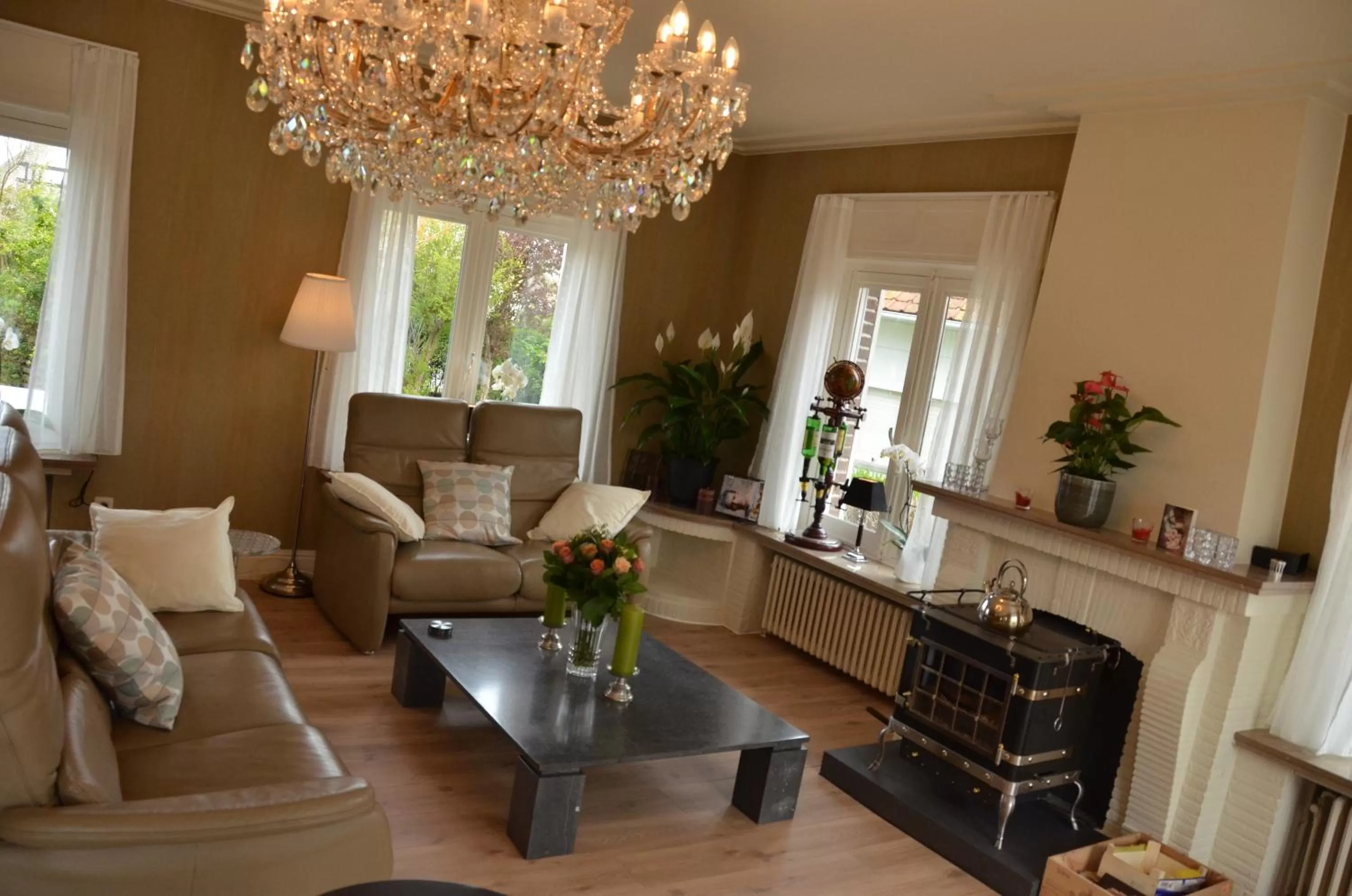 Property building, Seating Area in B&B Amylia