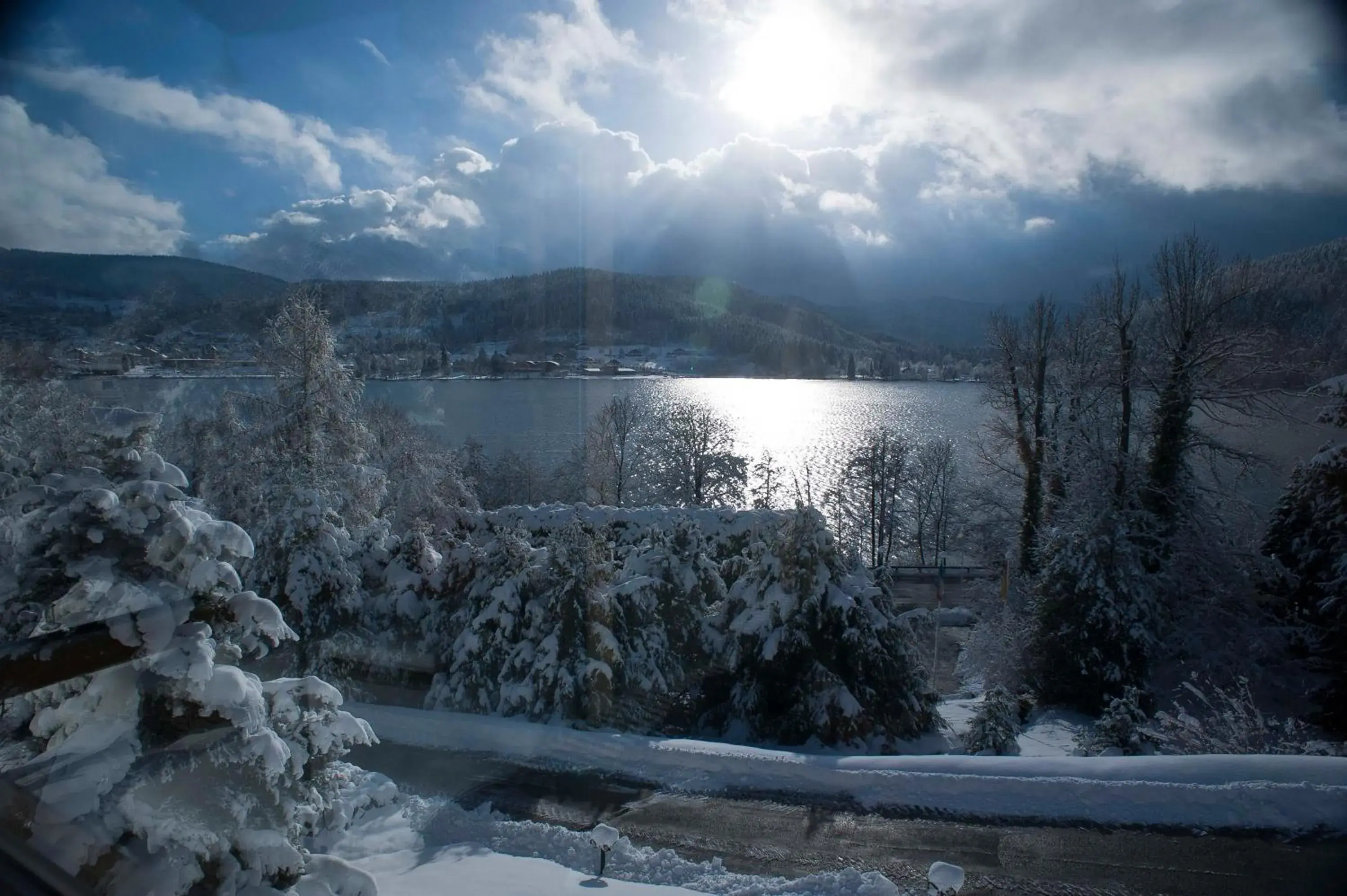 Winter in Le Manoir Au Lac