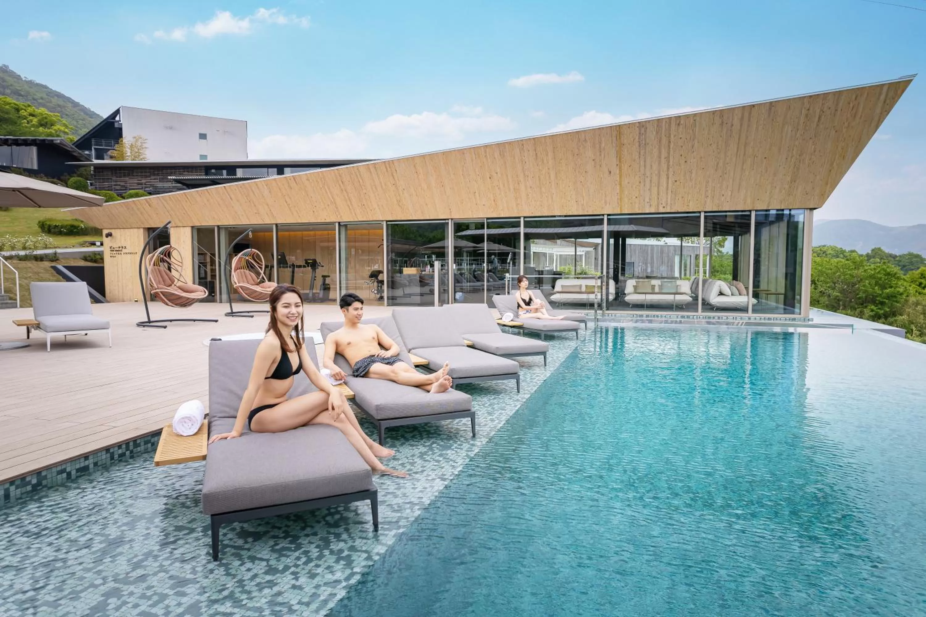 Pool view in Garden Terrace Nagasaki Hotels & Resorts