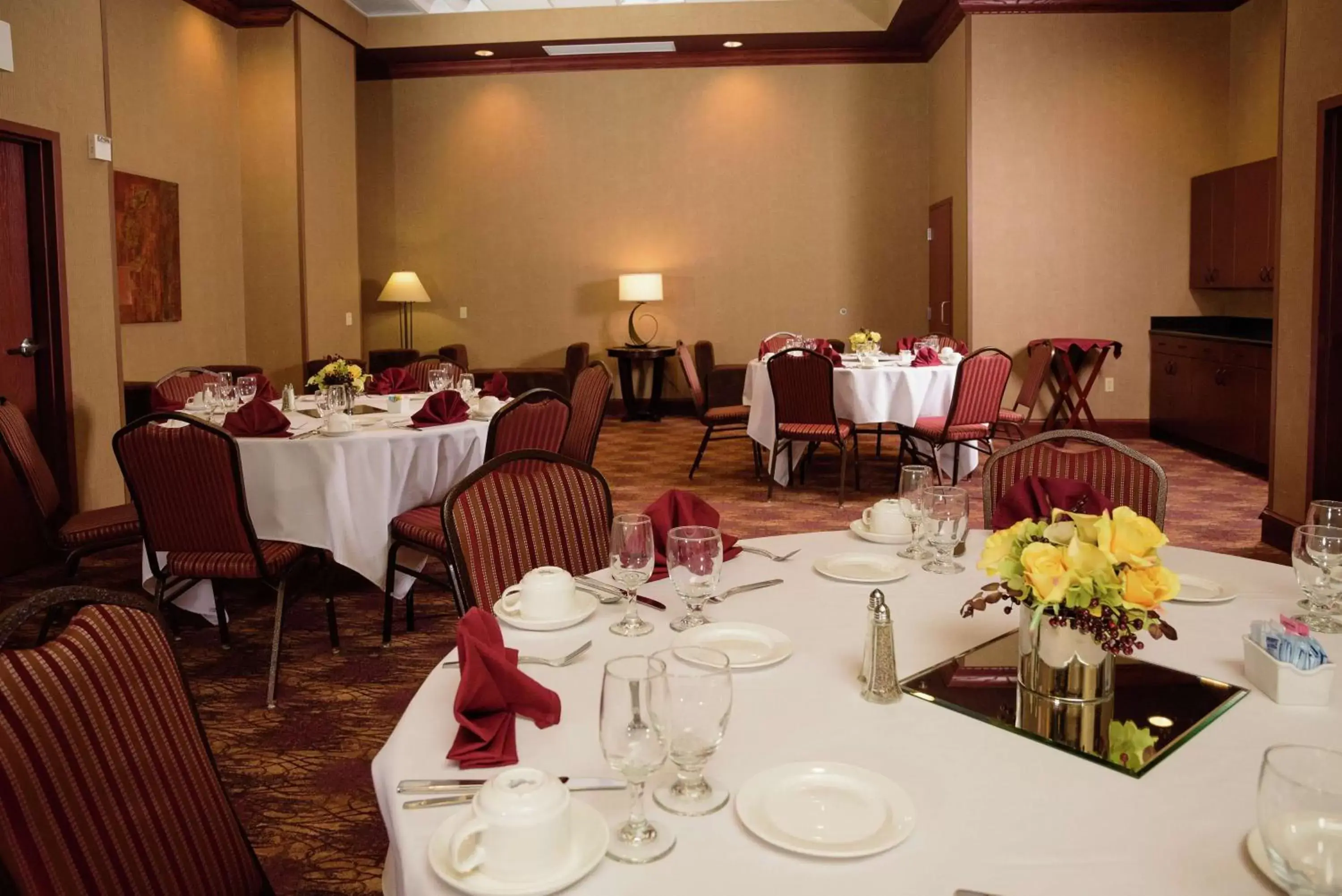 Meeting/conference room, Restaurant/Places to Eat in Embassy Suites by Hilton Minneapolis North