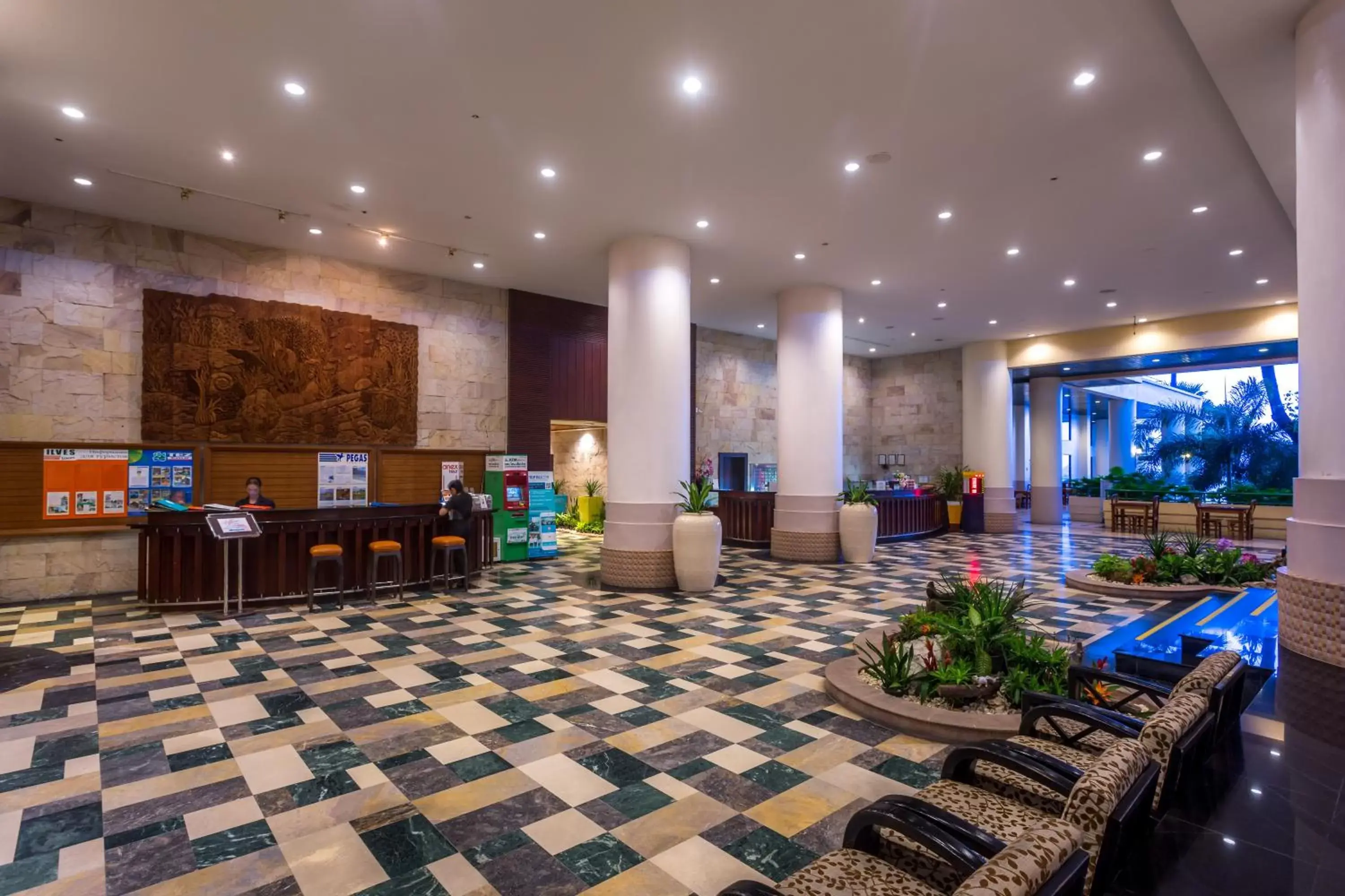 Lobby or reception in Garden Sea View Resort