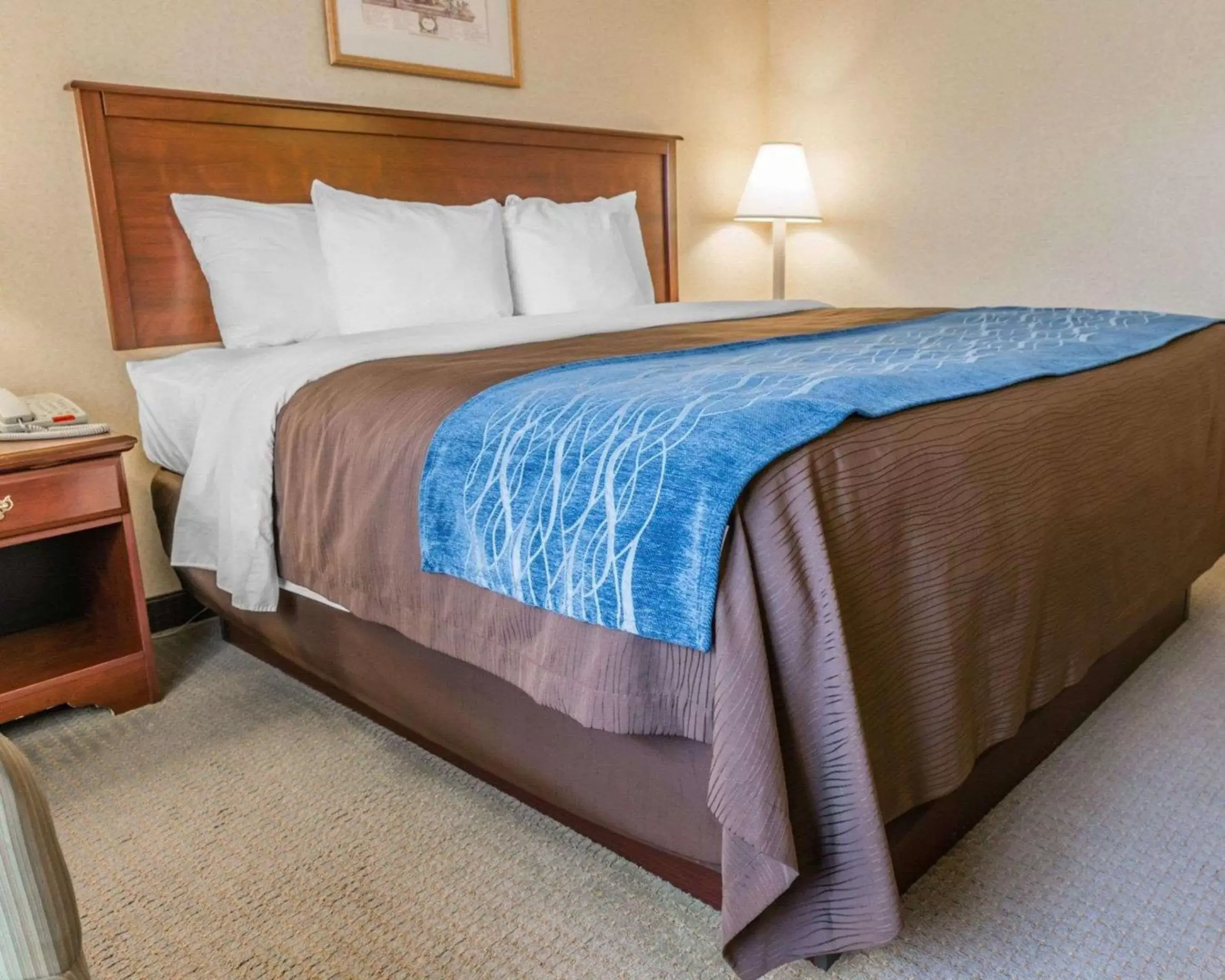 Photo of the whole room, Bed in Rodeway Inn Mercer