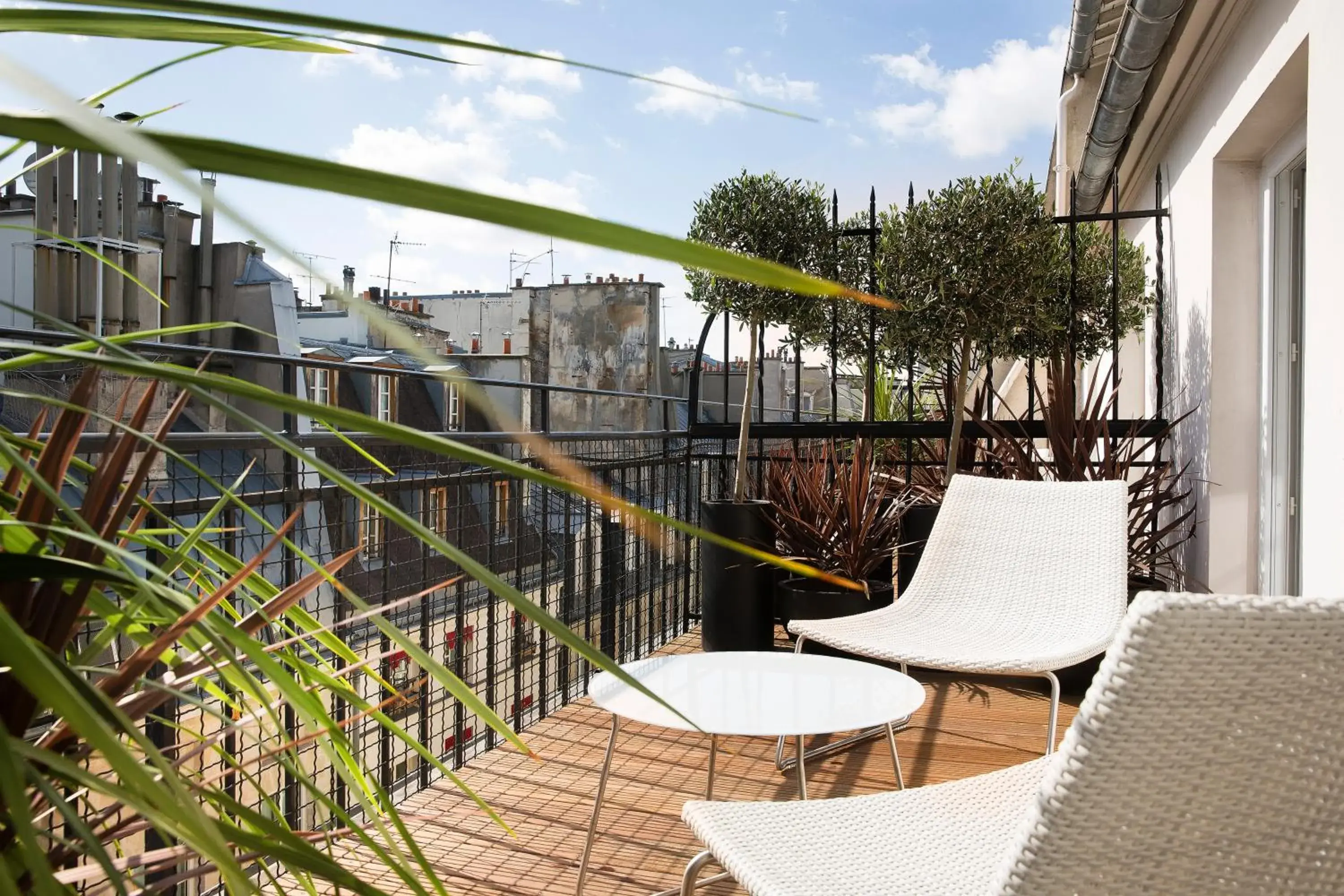Balcony/Terrace in Hôtel Molière