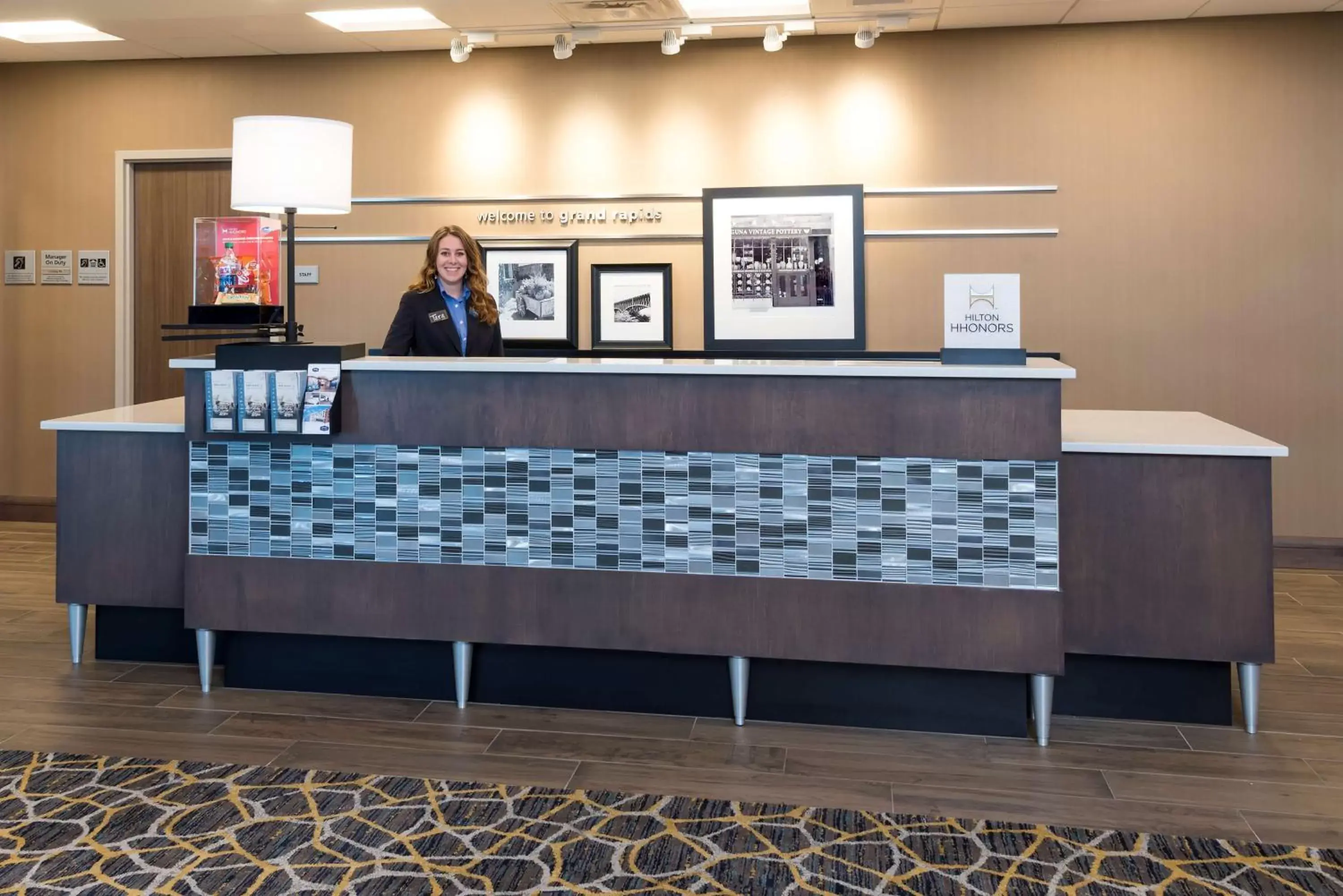 Lobby or reception, Lobby/Reception in Hampton Inn & Suites Grand Rapids Downtown