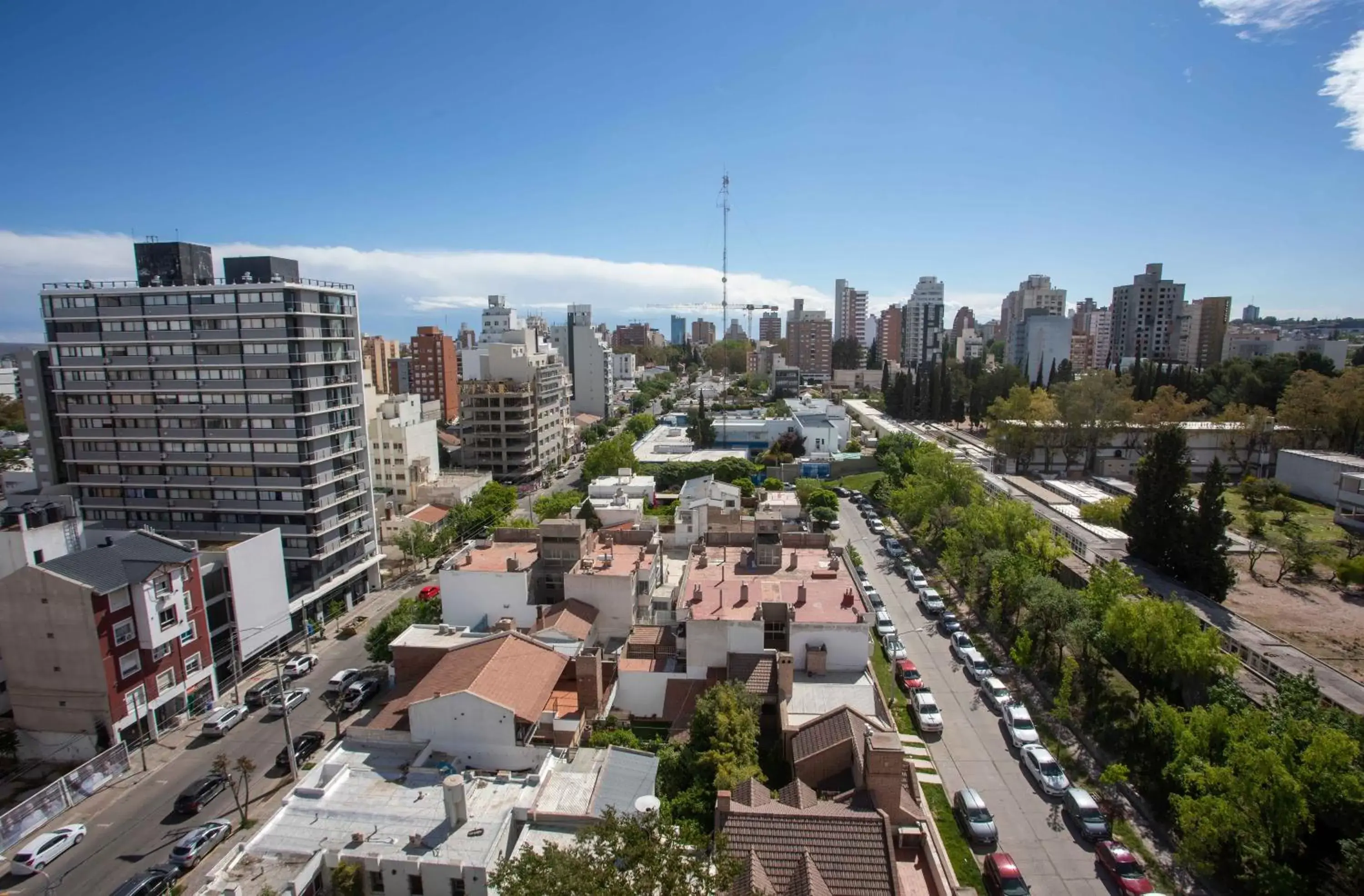 City view in Cyan Soho Neuquén Hotel