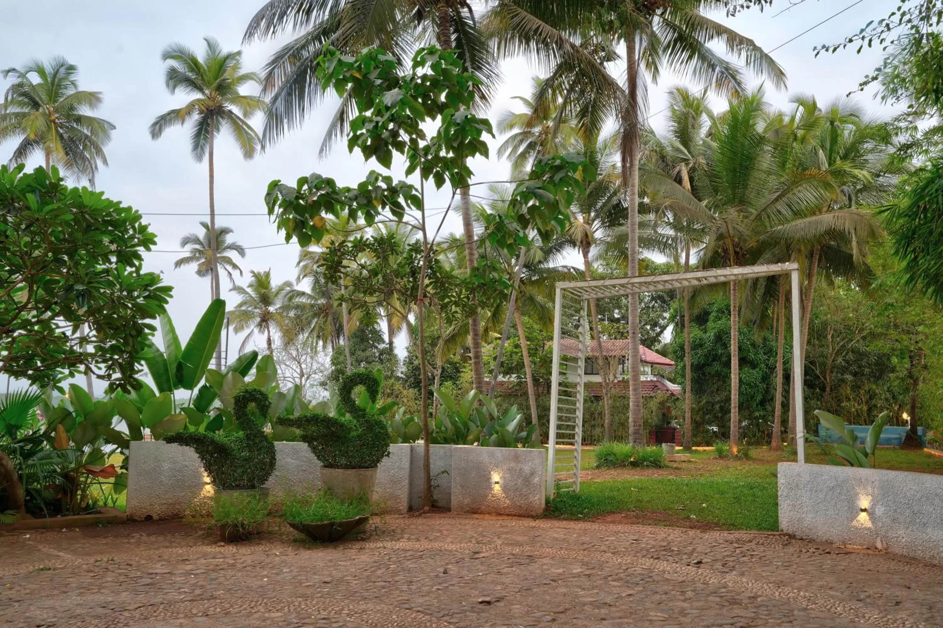 Garden in Blu Missel By The River